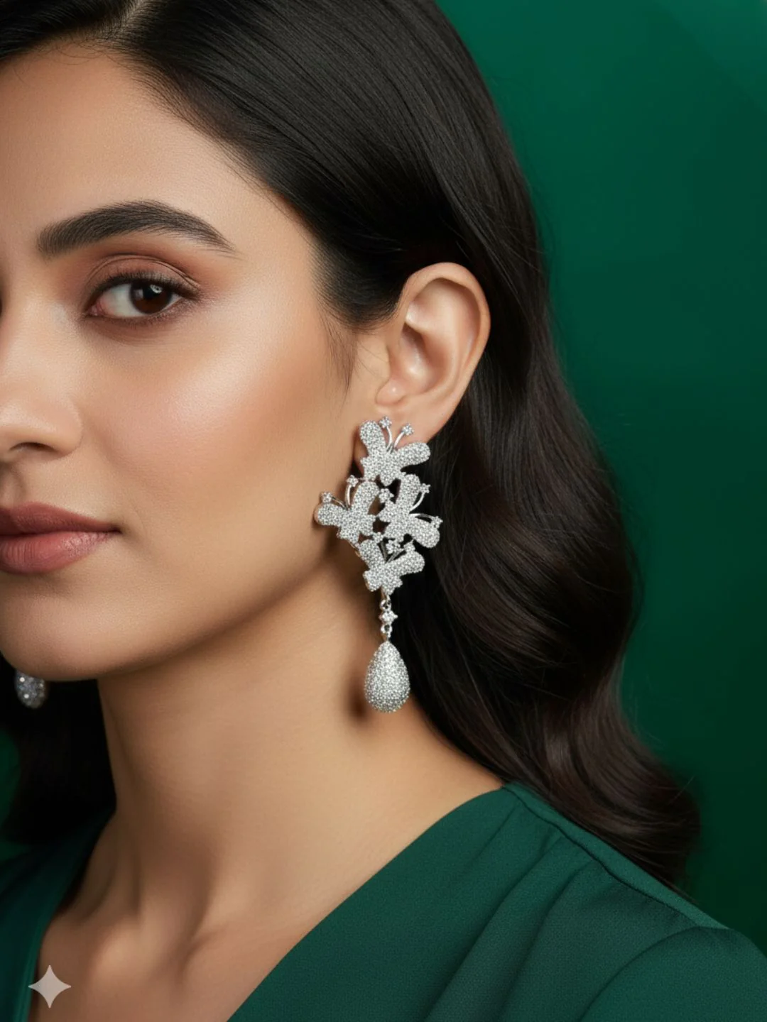 Antara Diamond Earrings - Image 3