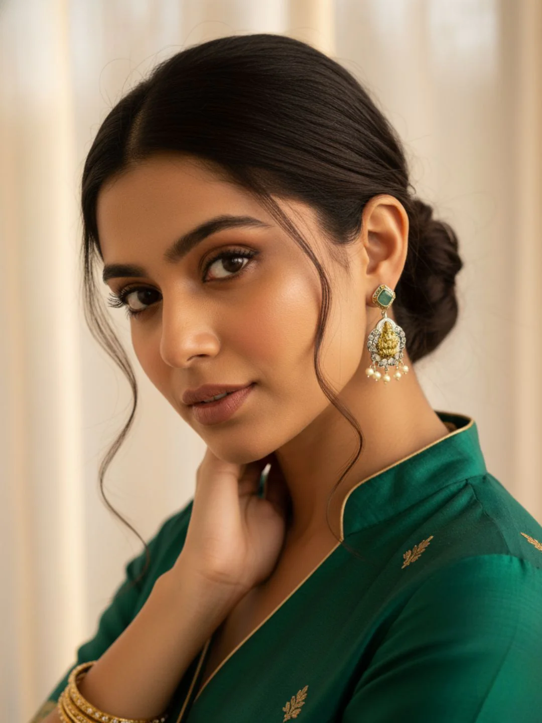 Antara Oxidised Earrings - Image 2