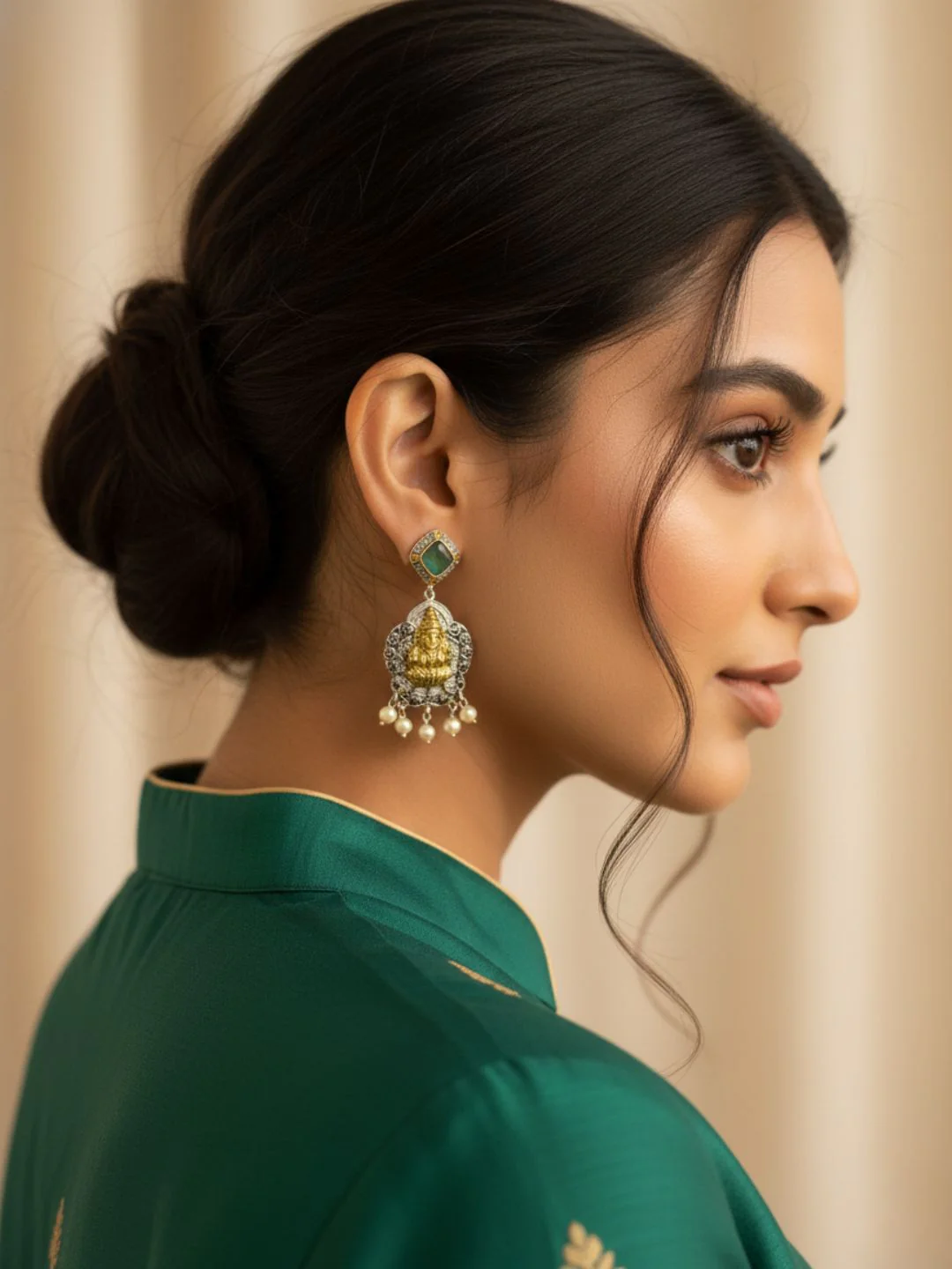 Antara Oxidised Earrings - Image 3