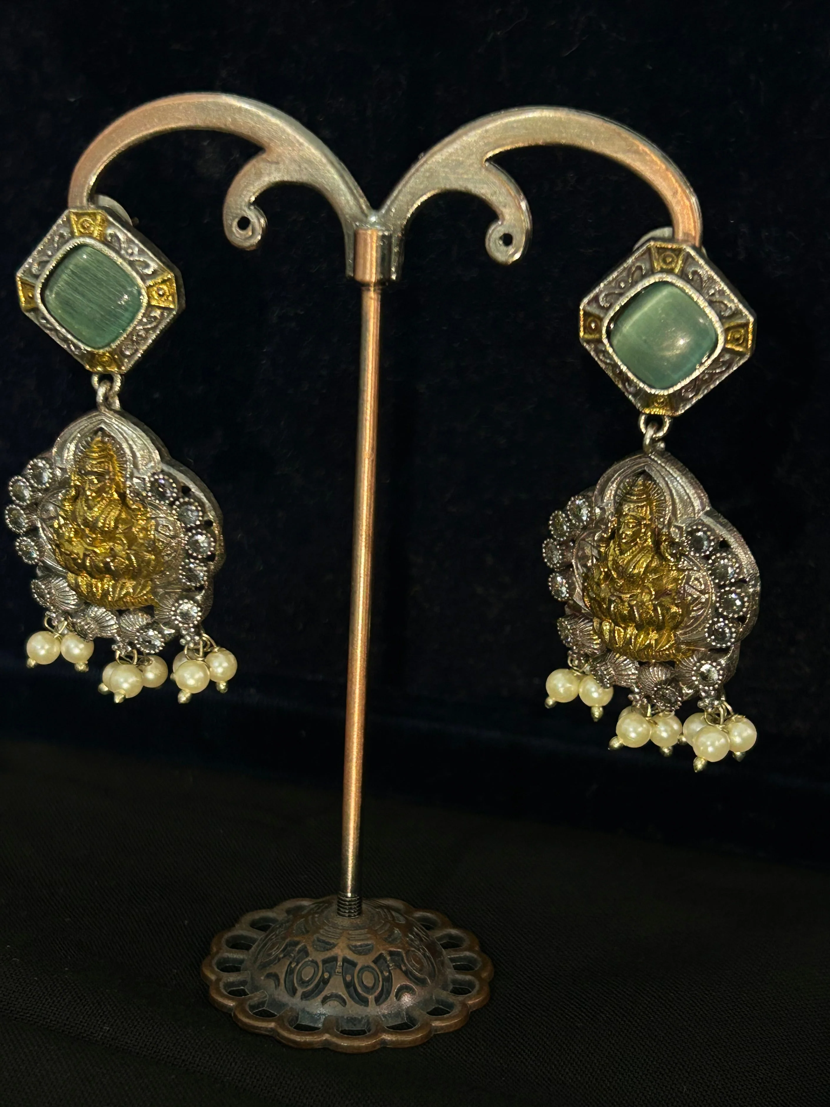 Antara Oxidised Earrings - Image 7