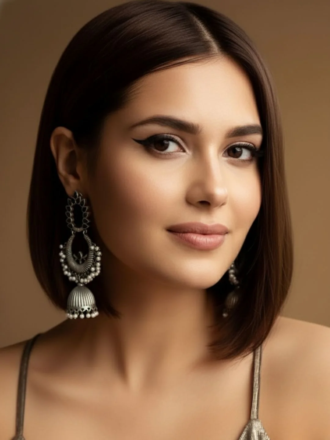 Antara Oxidised Earrings - Image 2