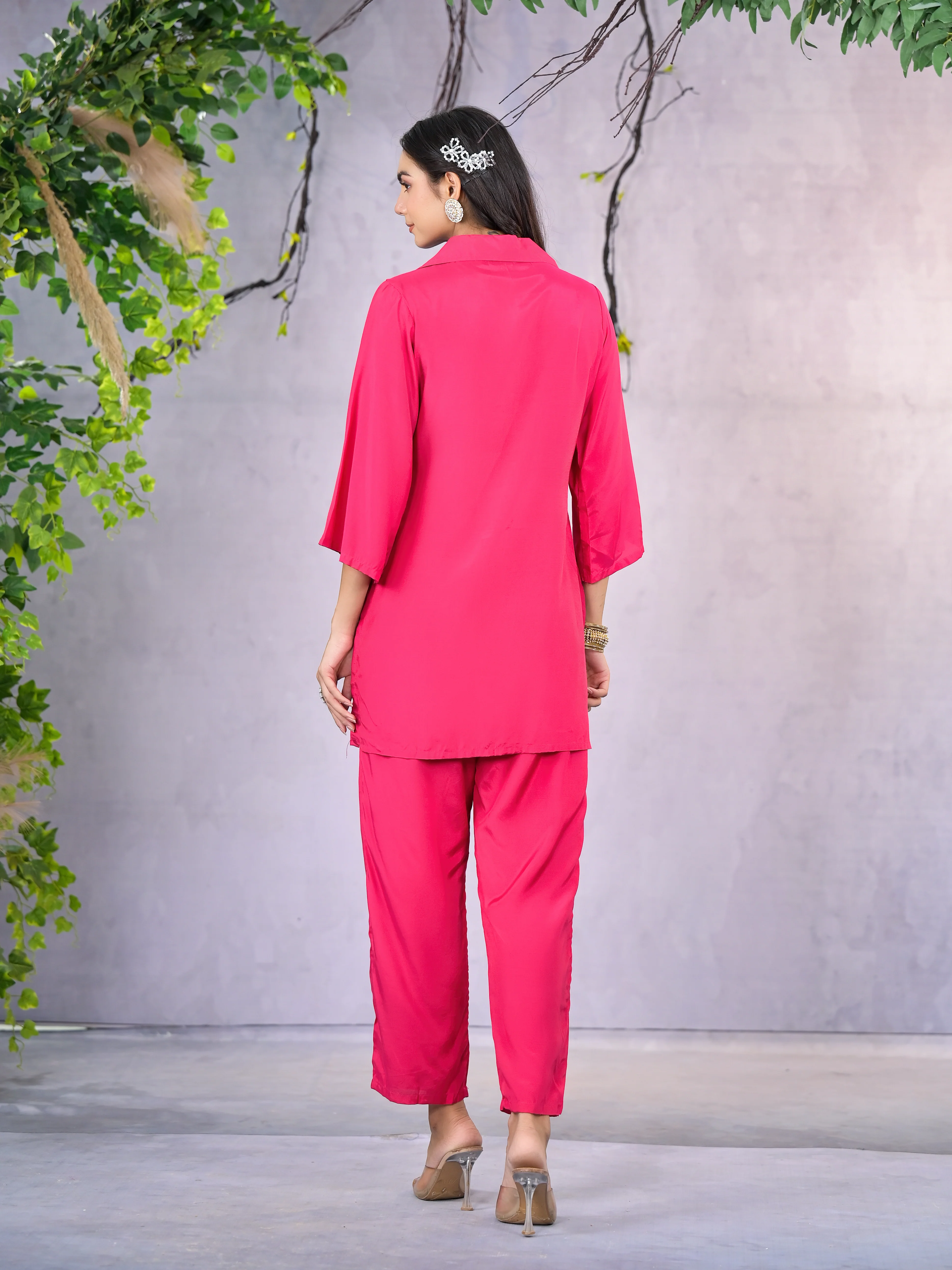 Irene Candy Embroidered Premium Co-orD sET - Image 3