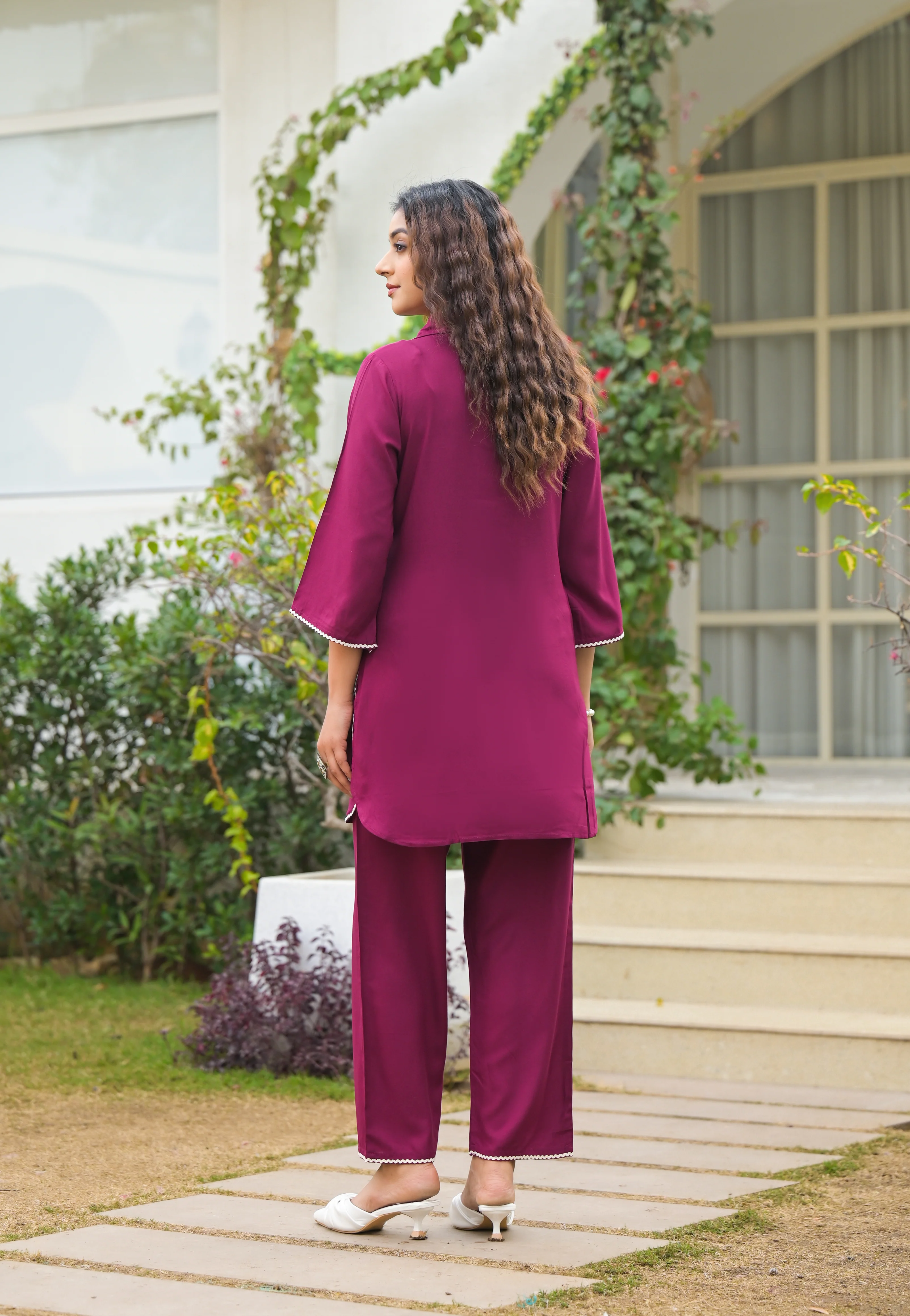 Kara Jam Embroidered Co-ord Set - Image 3