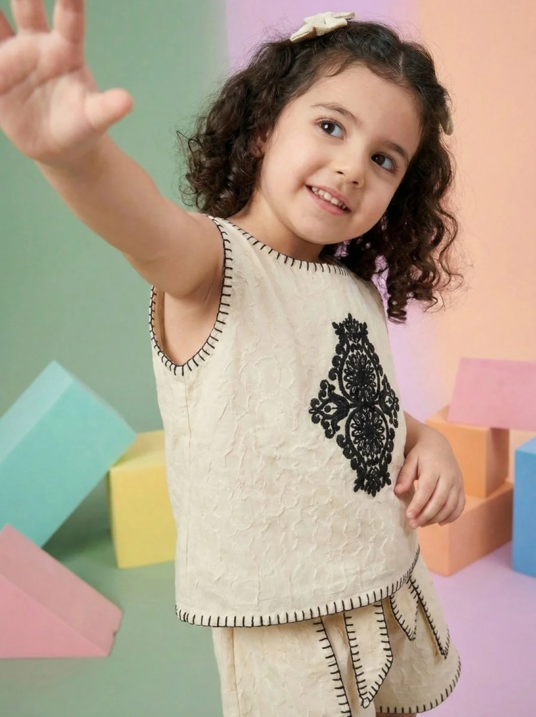Joy dove Cotton Kids Top Pant Set - Image 5
