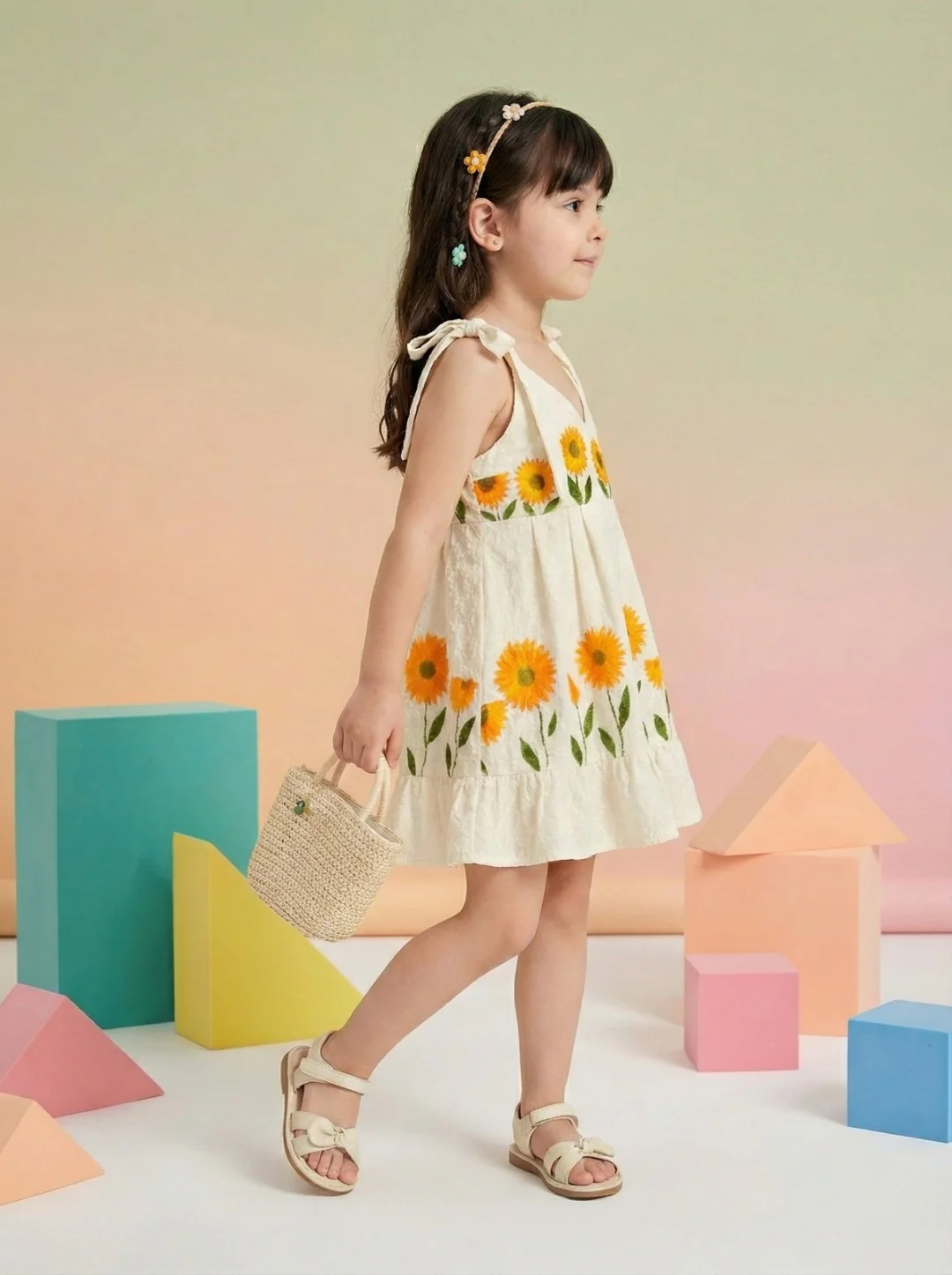 Joy swiss embroidery cotton dress - Image 6