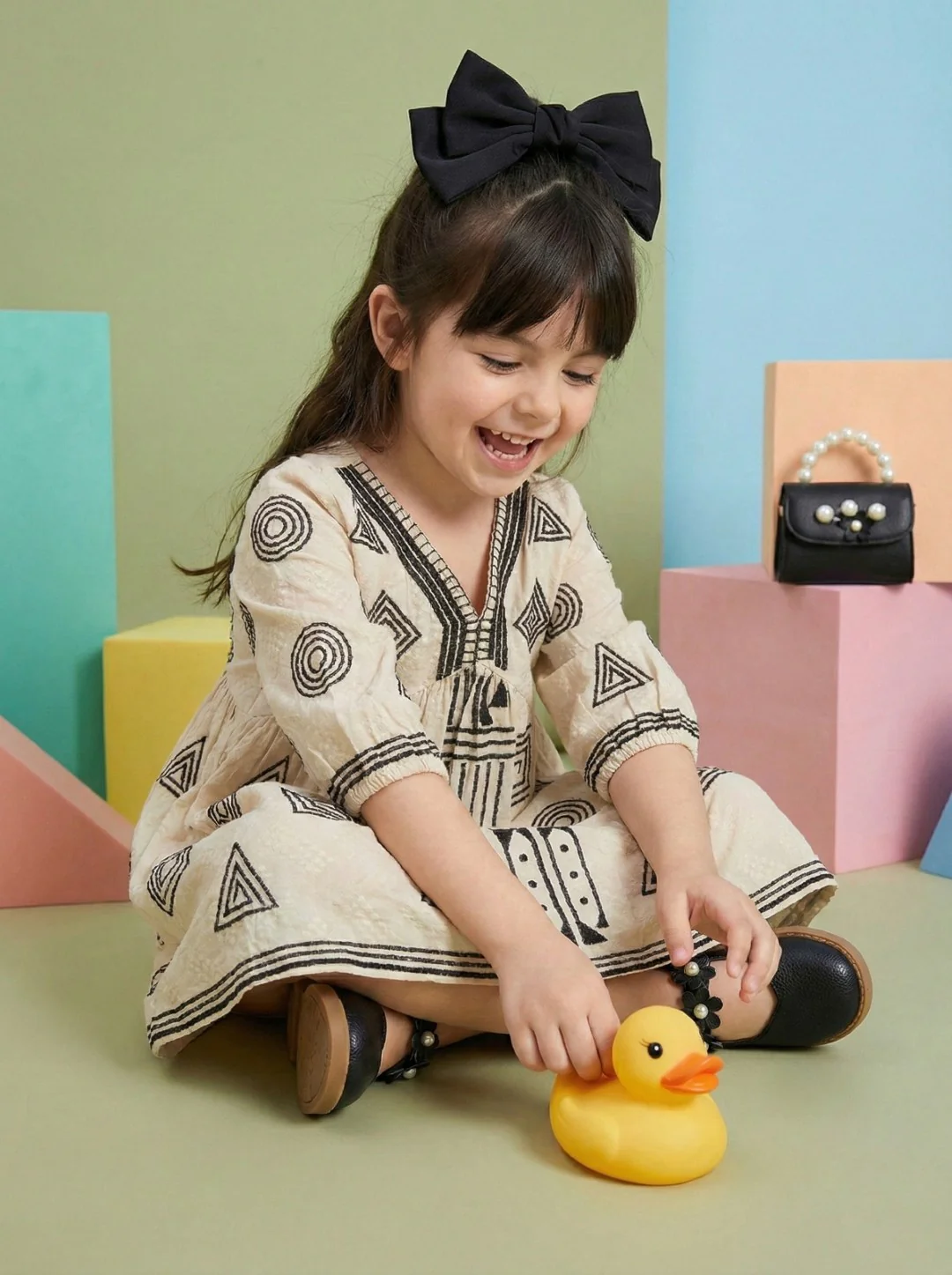 Joy Sable embroidery cotton dress - Image 4