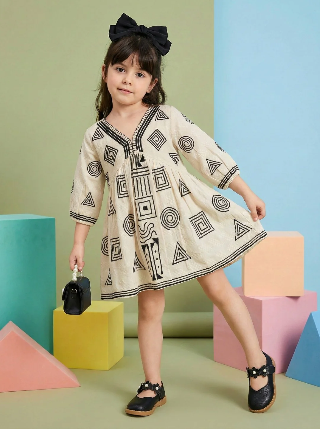 Joy Sable embroidery cotton dress - Image 6