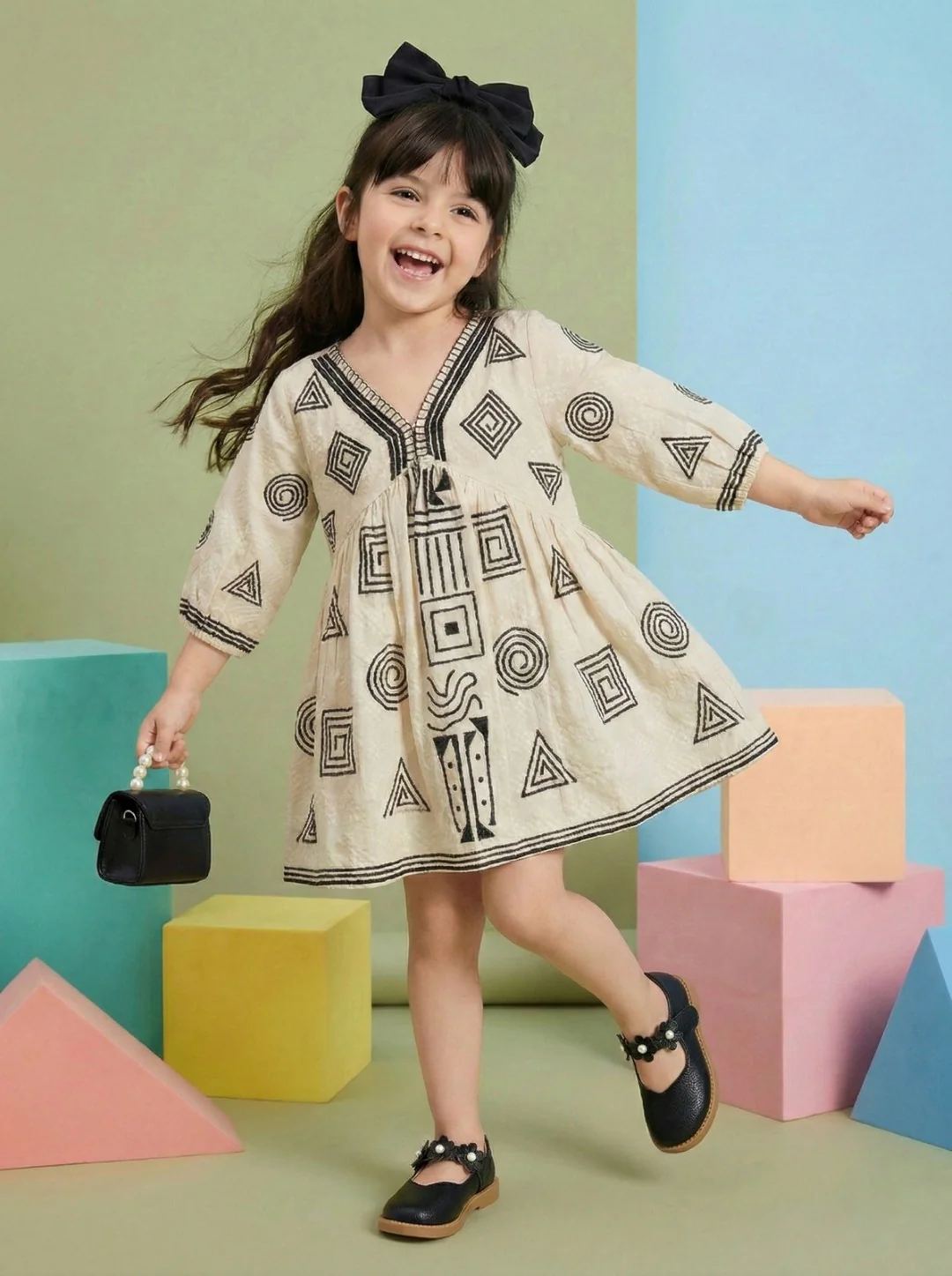 Joy Sable embroidery cotton dress - Image 7