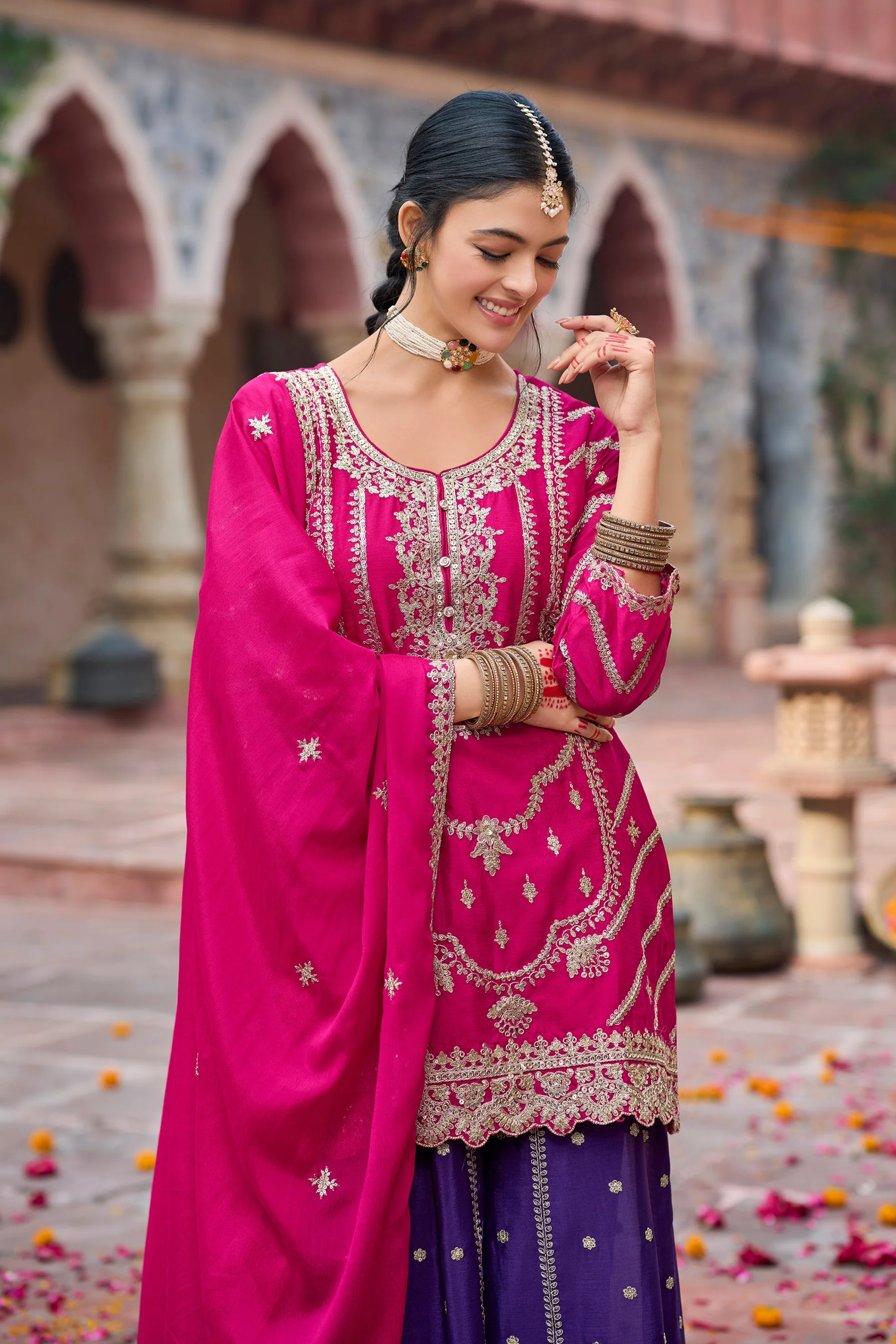 Kanupriya Punch Full work Suit Set - Image 2