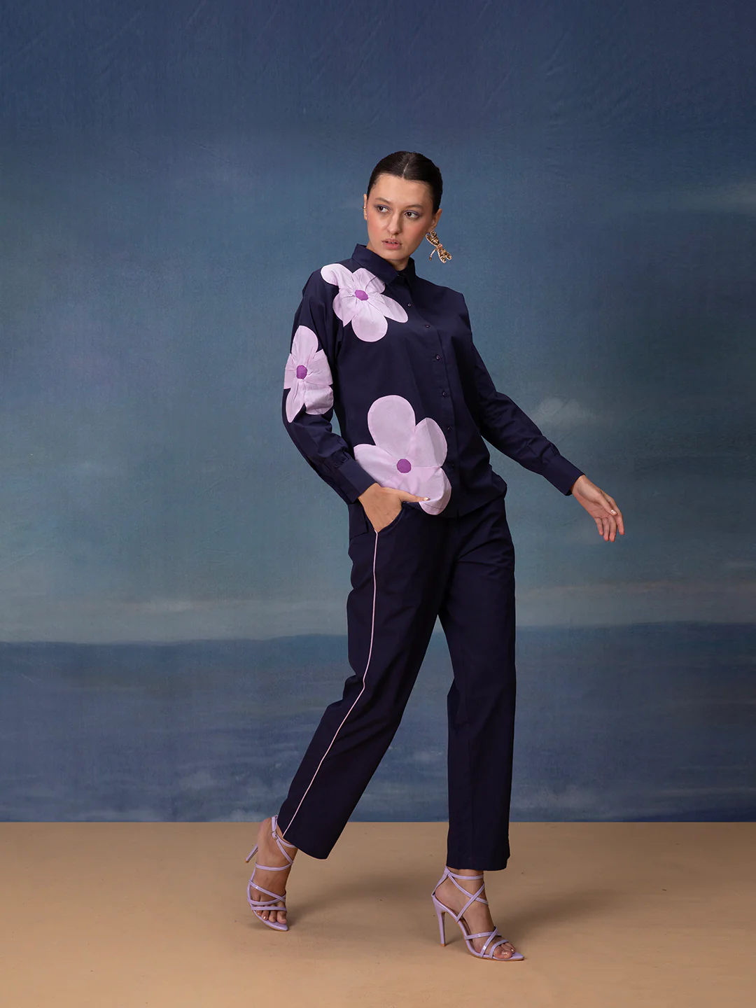 Jovi Berry Floral Co-ord Set - Image 4