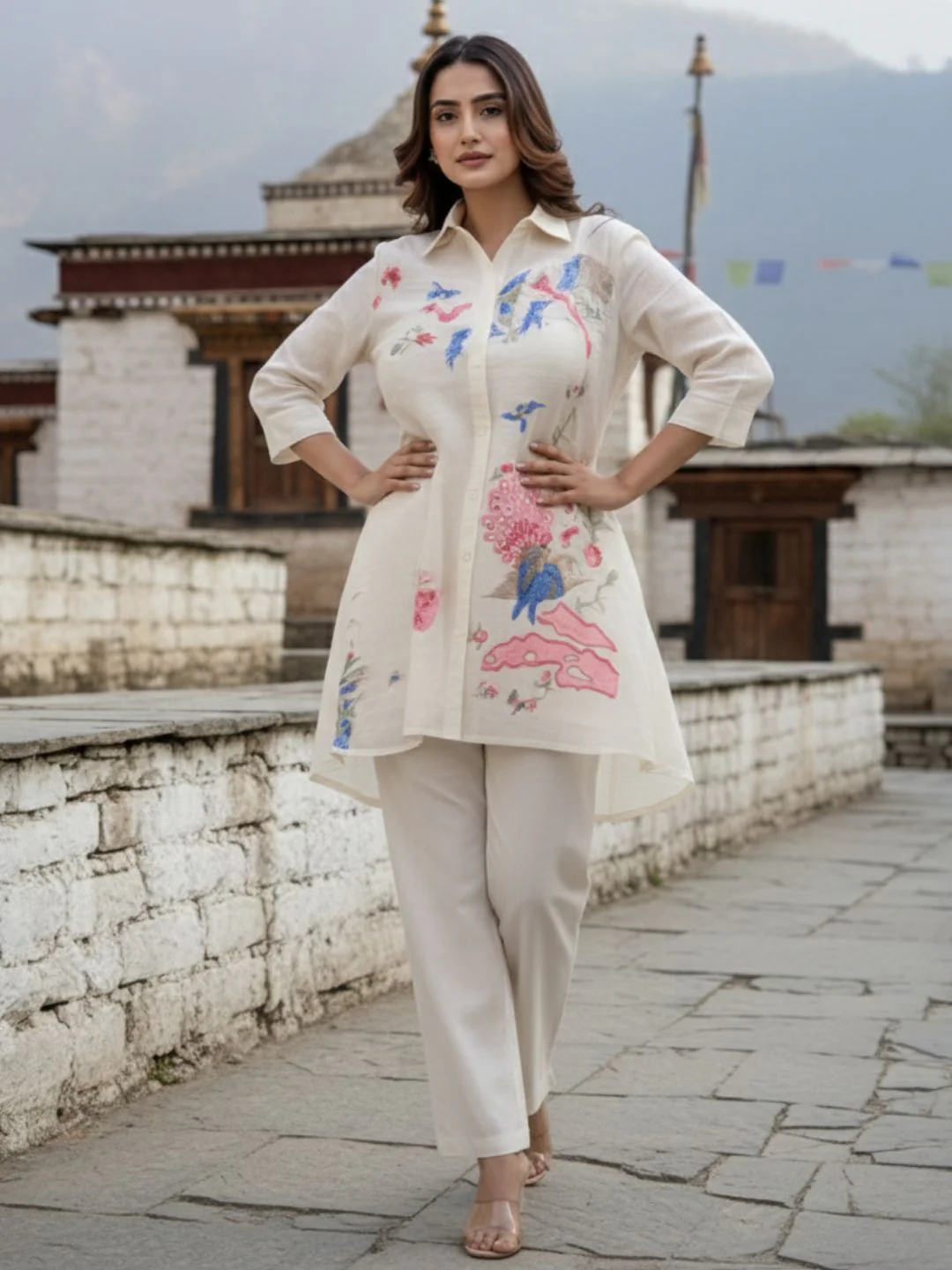 Teresa Birdy Cotton Co-ord Set - Image 3
