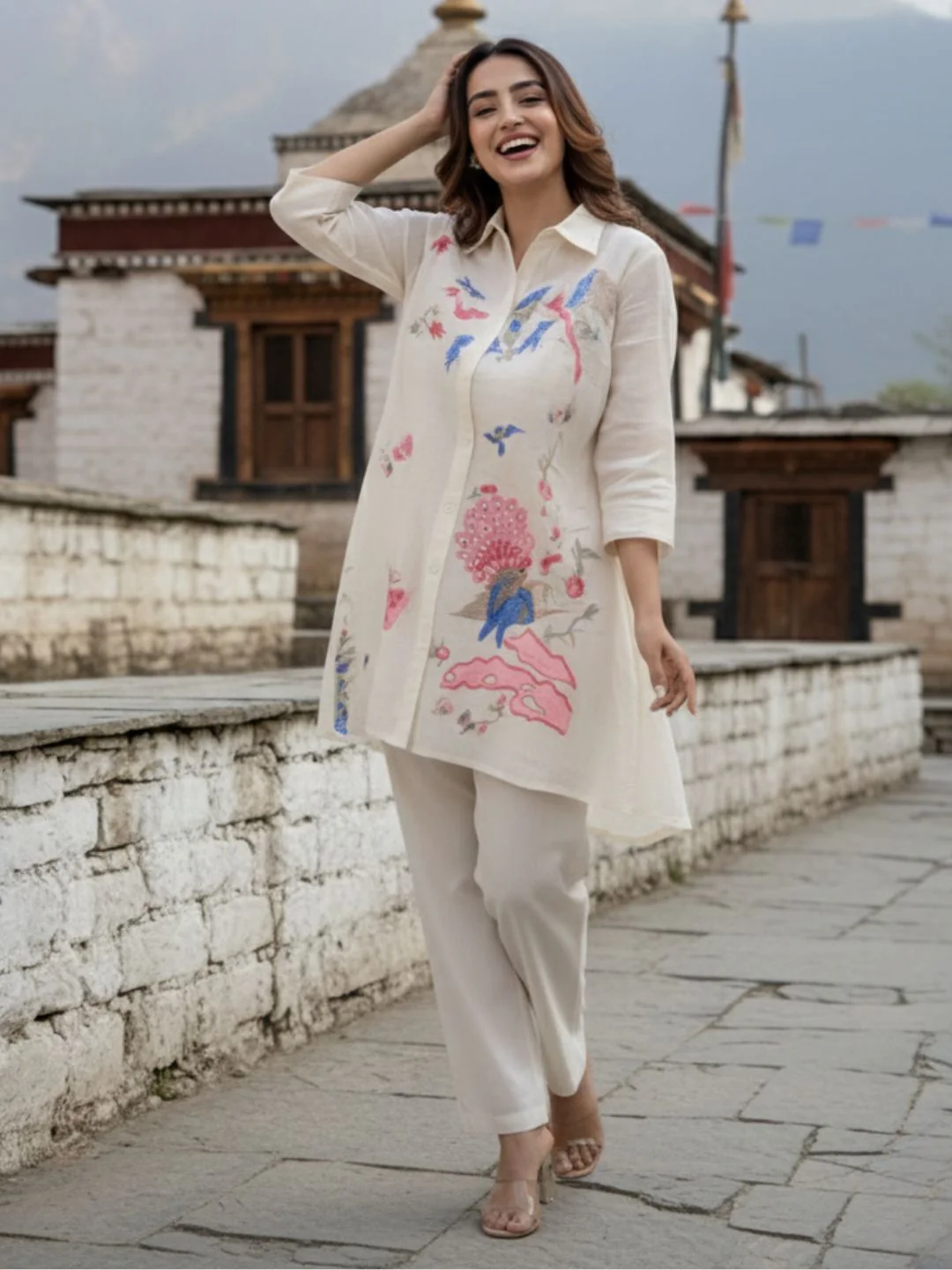Teresa Birdy Cotton Co-ord Set - Image 4