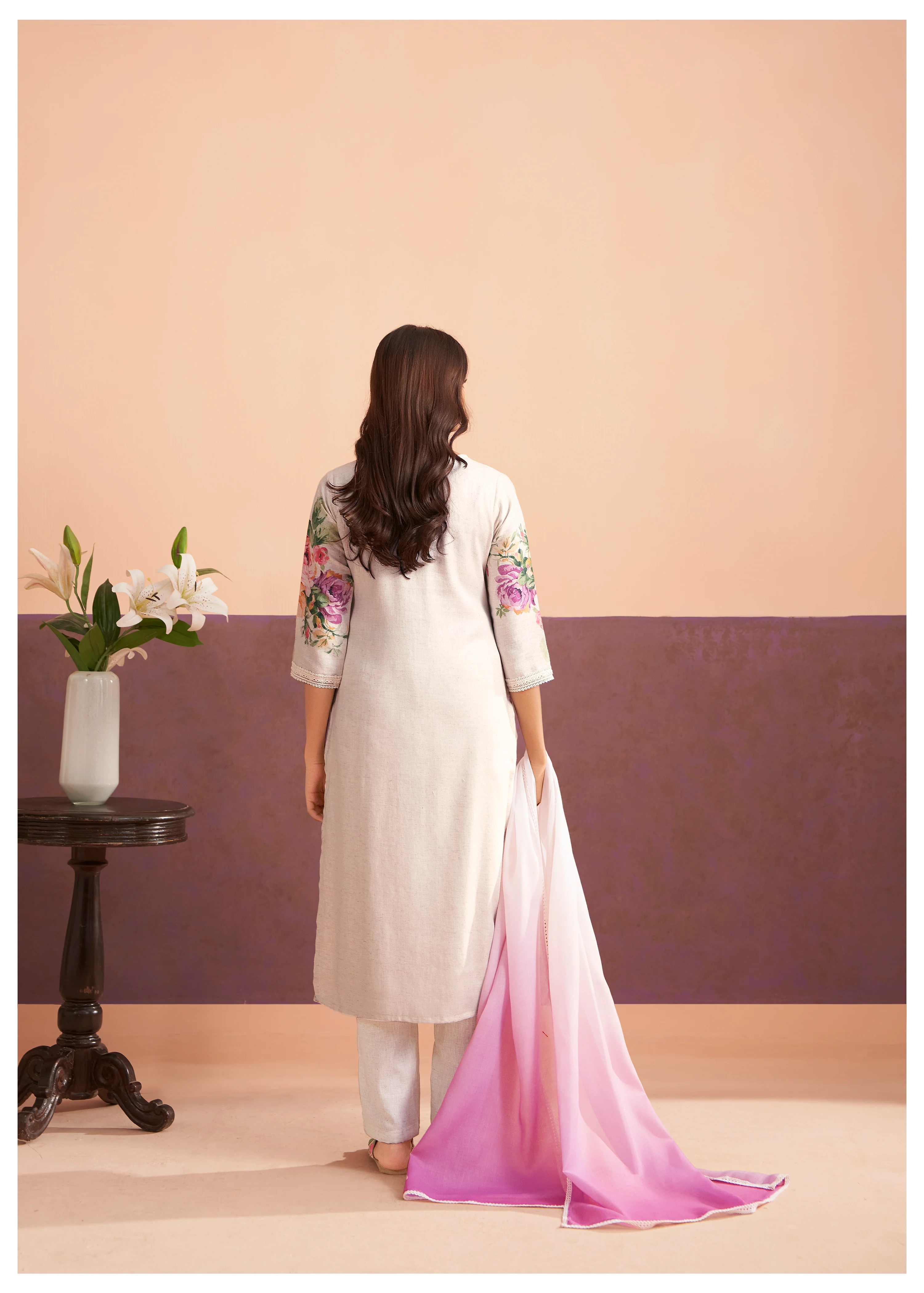 Lisba Lily Linen Cotton Suit Set - Image 3