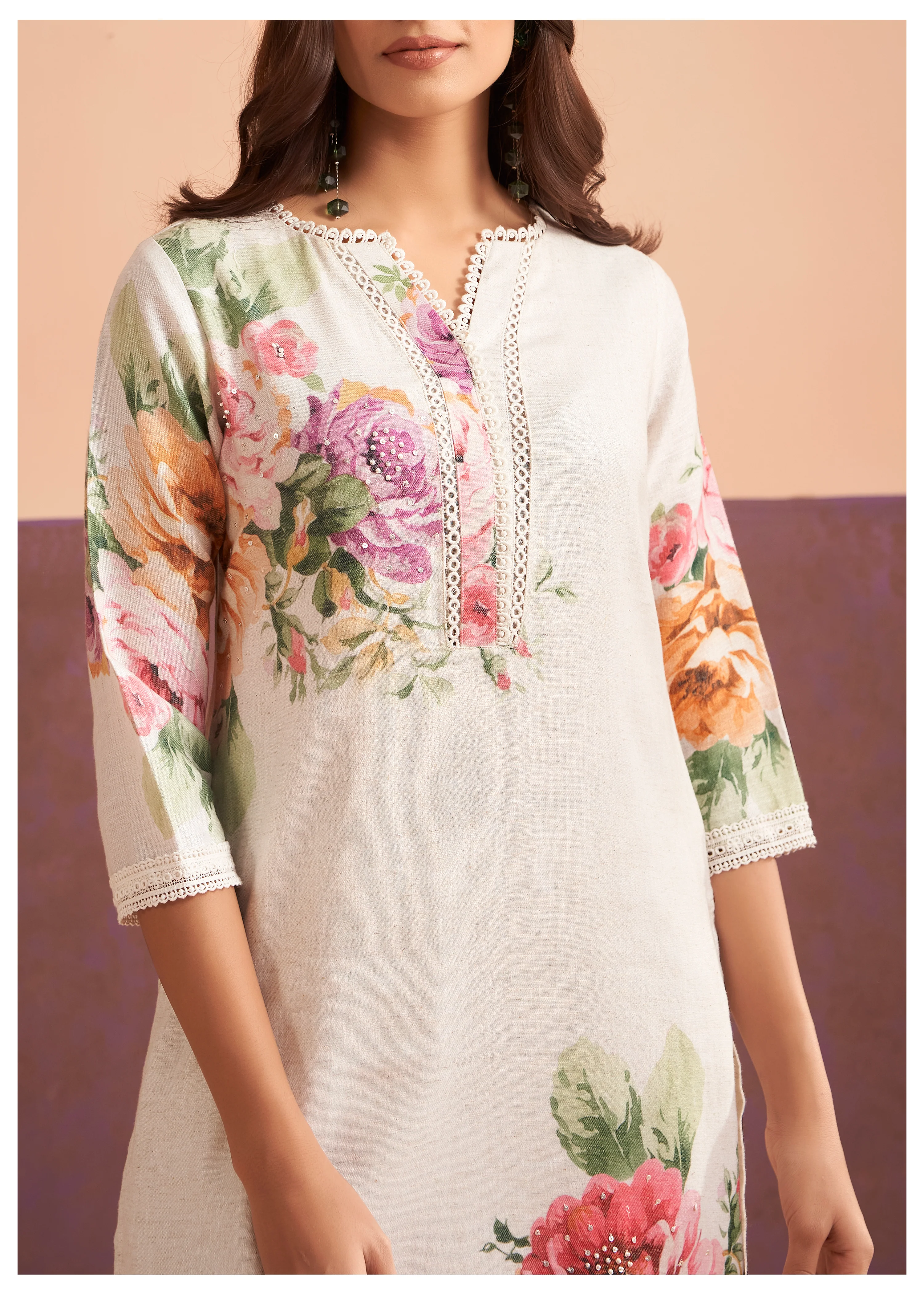 Lisba Lily Linen Cotton Suit Set - Image 4