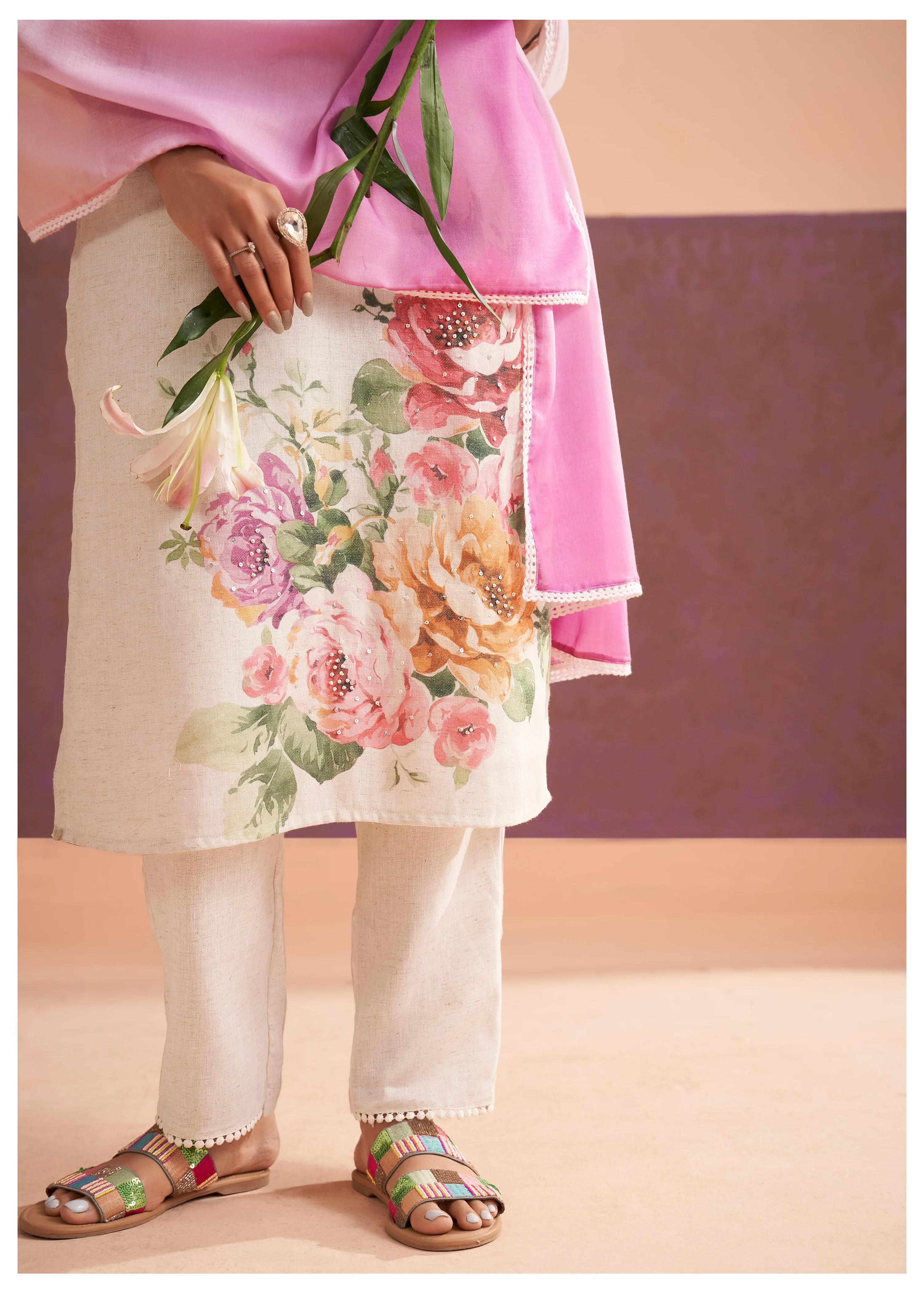 Lisba Lily Linen Cotton Suit Set - Image 6