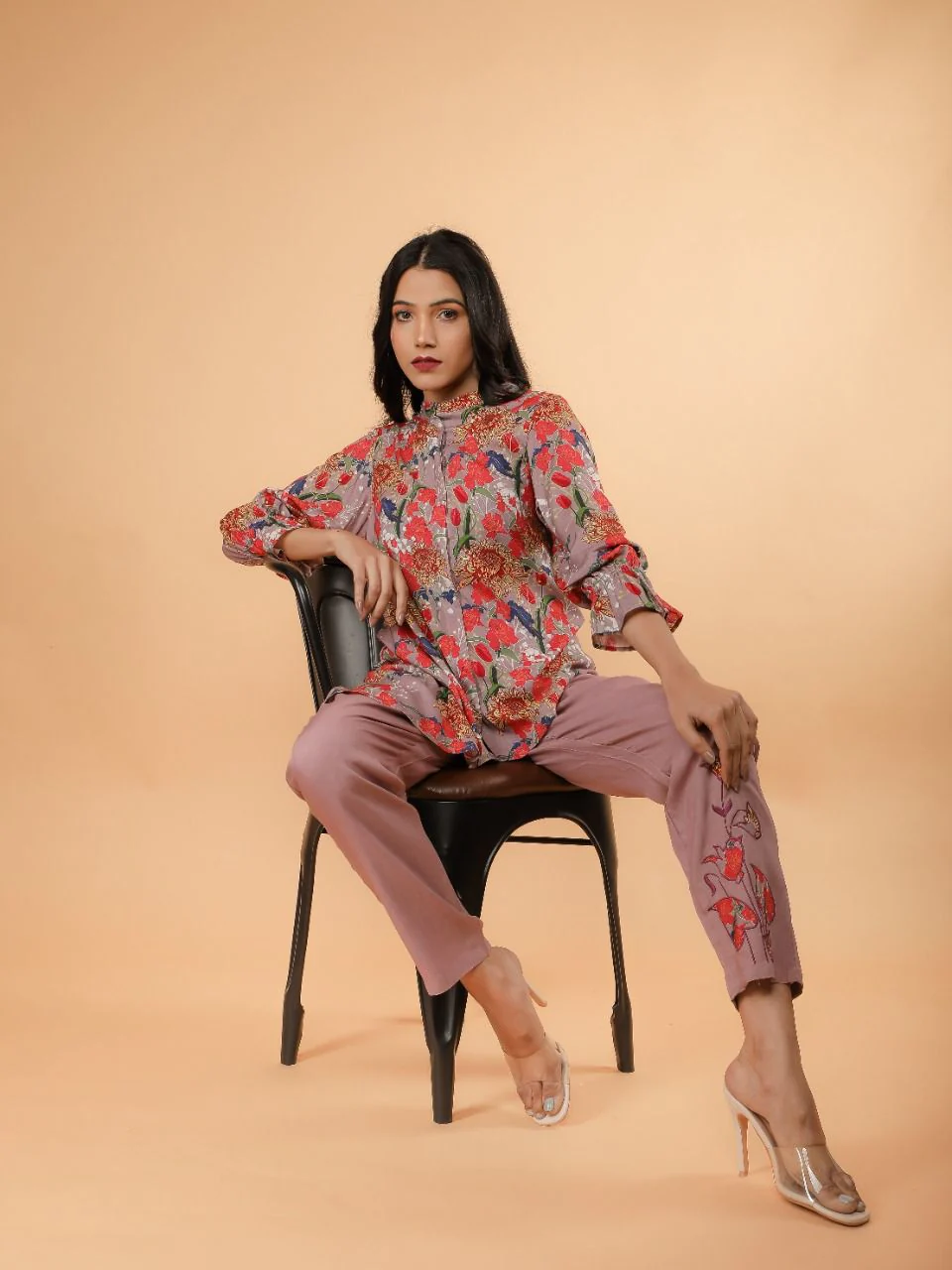 URFI PURPLE CO-ORD SET - Image 2