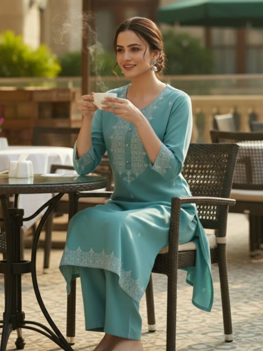 Nabha Horizon Work Co-ord Set - Image 11