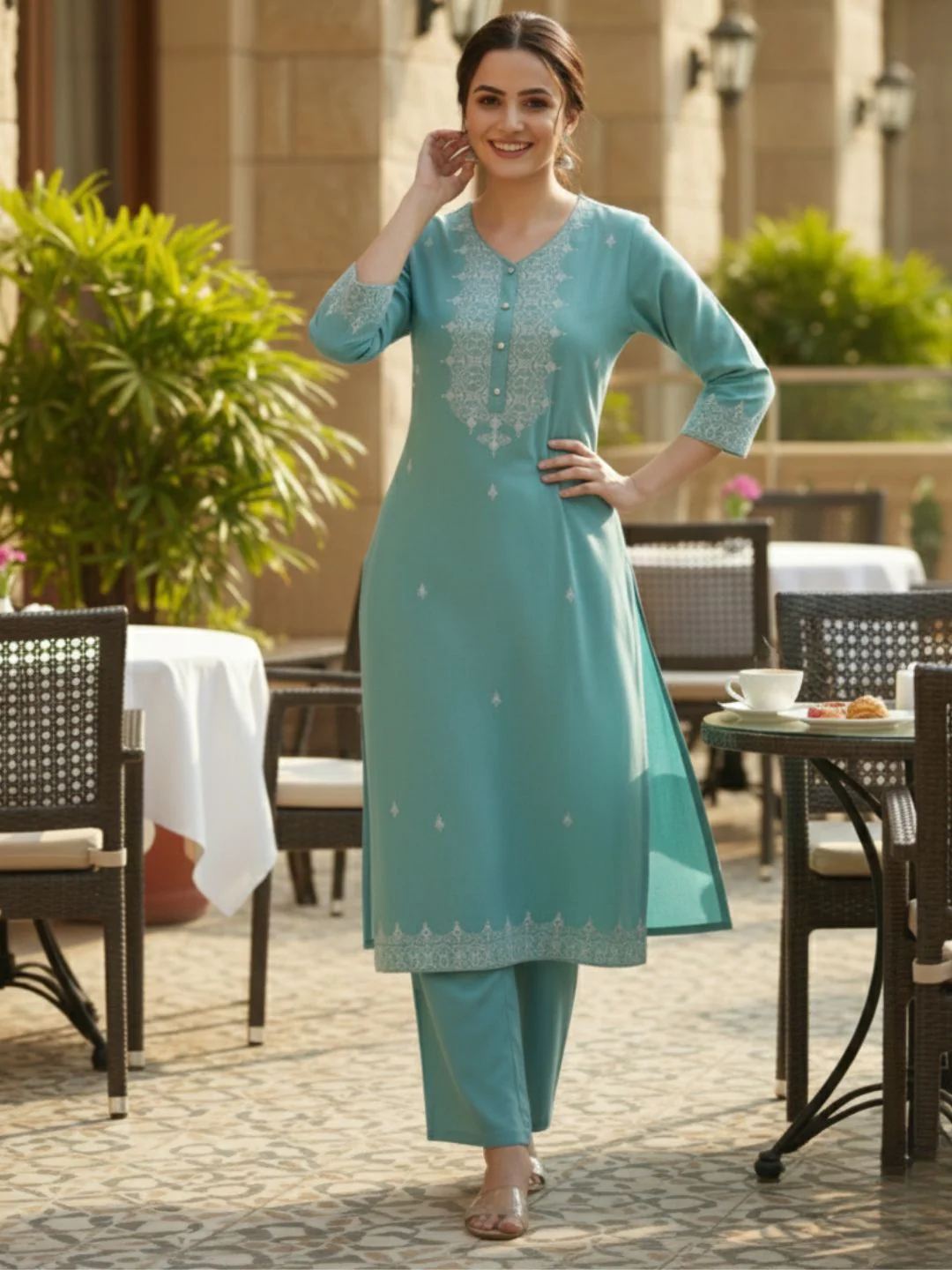 Nabha Horizon Work Co-ord Set - Image 4