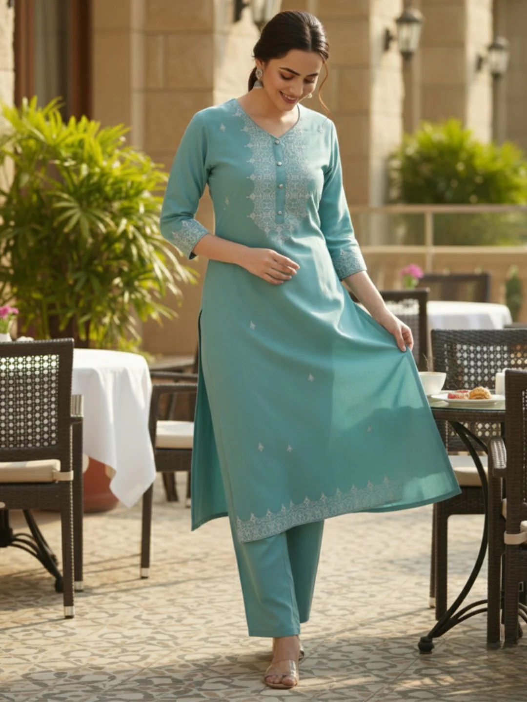 Nabha Horizon Work Co-ord Set - Image 6