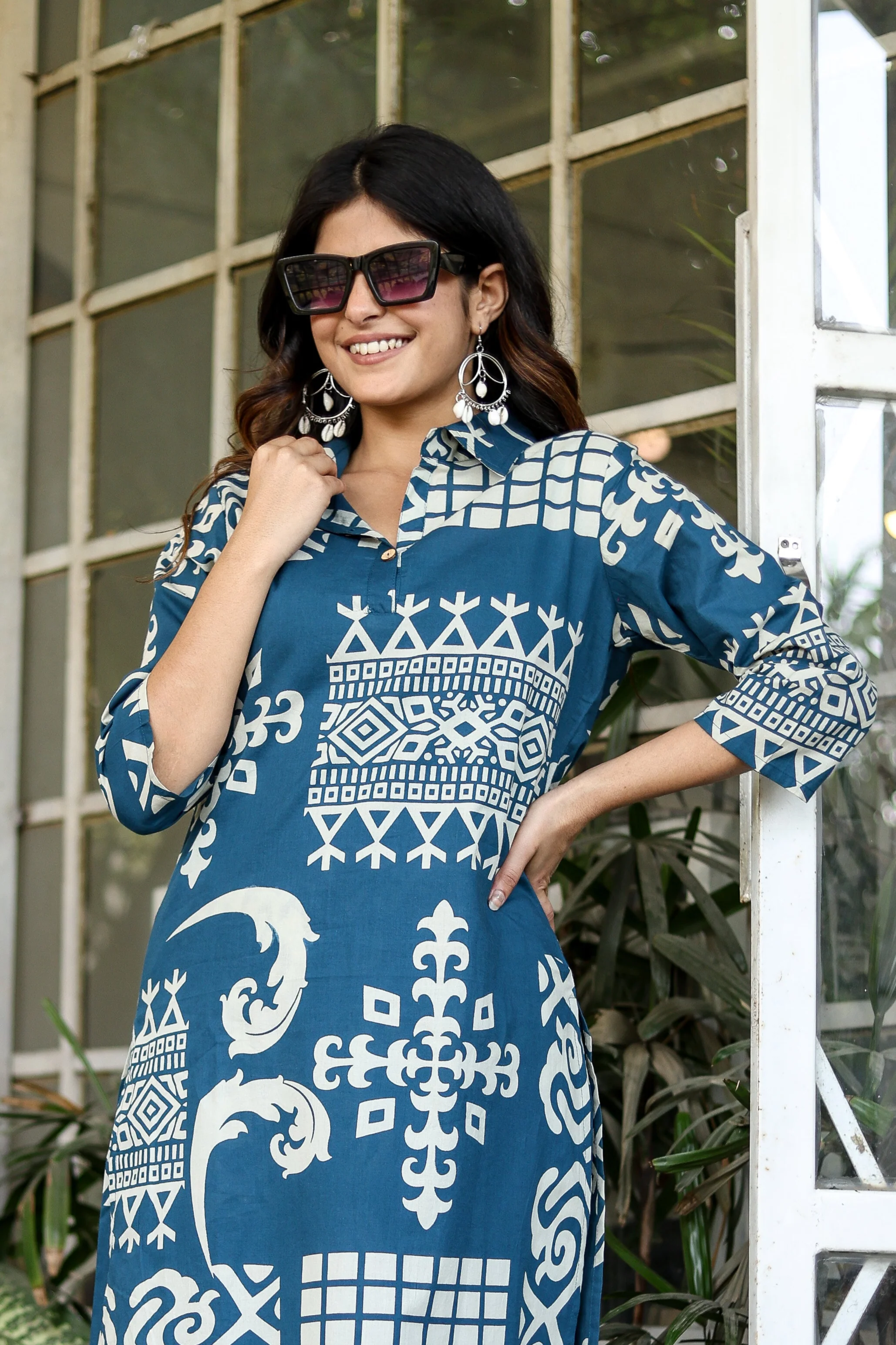 Ekaja Indigo Cotton Co-ord Set - Image 2
