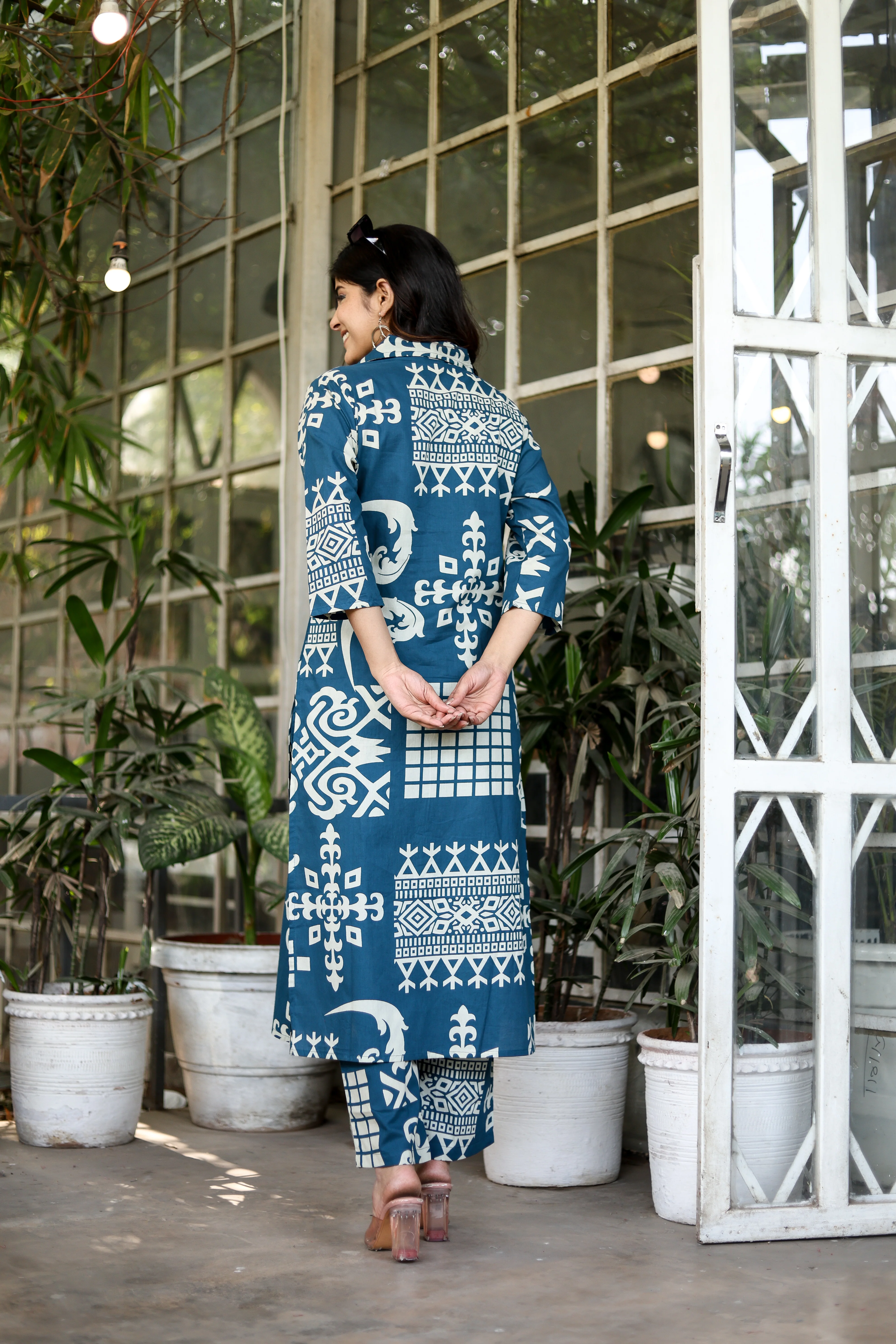 Ekaja Indigo Cotton Co-ord Set - Image 3