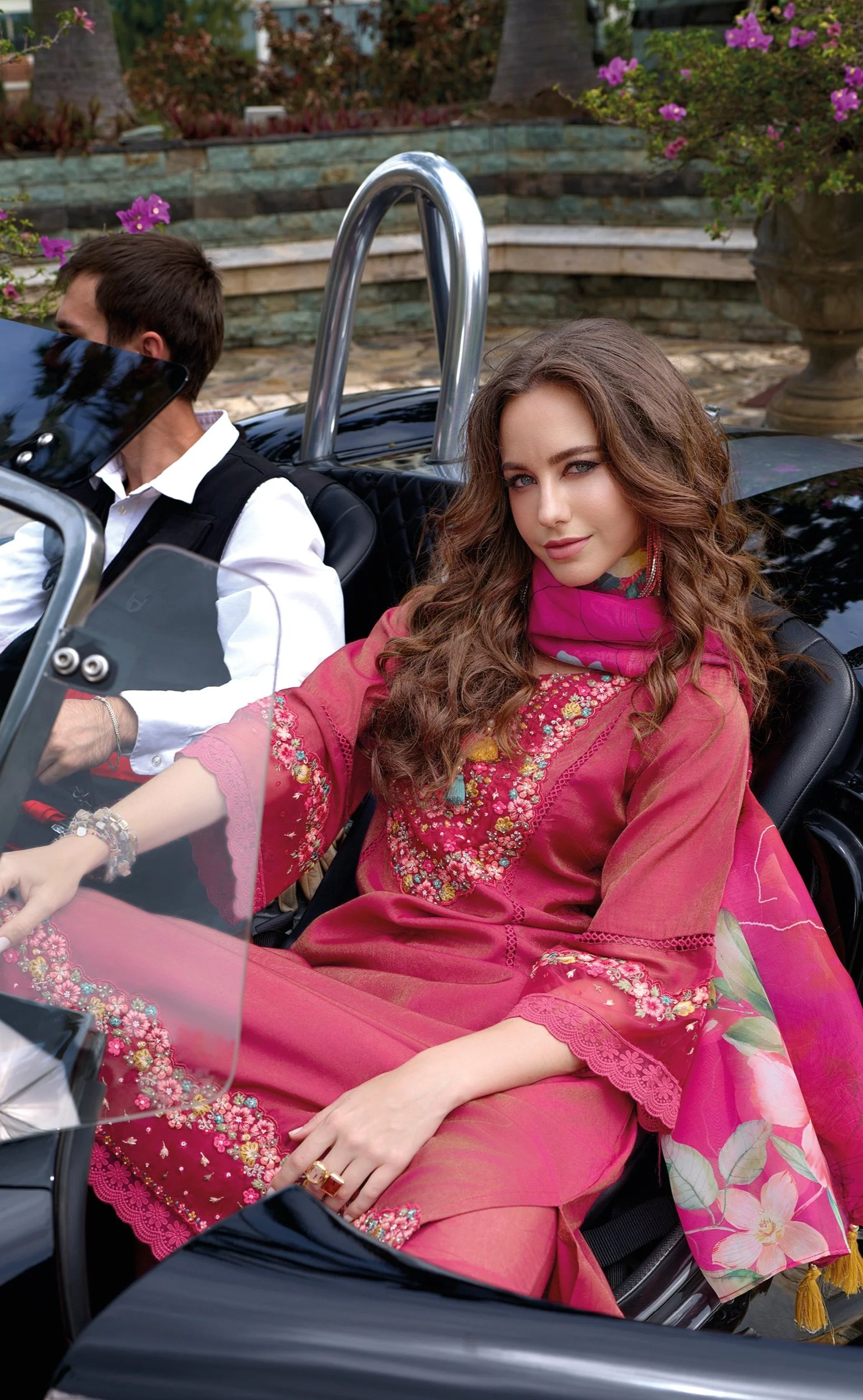Tuba Rose Full Work Heavy Suit Set - Image 3