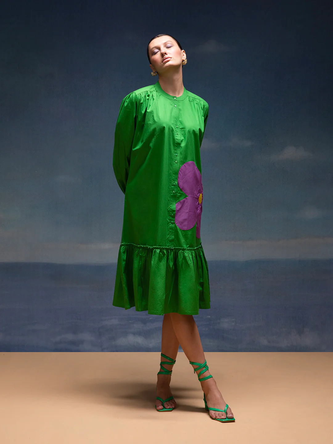 Jovi Fern Floral Dress - Image 5