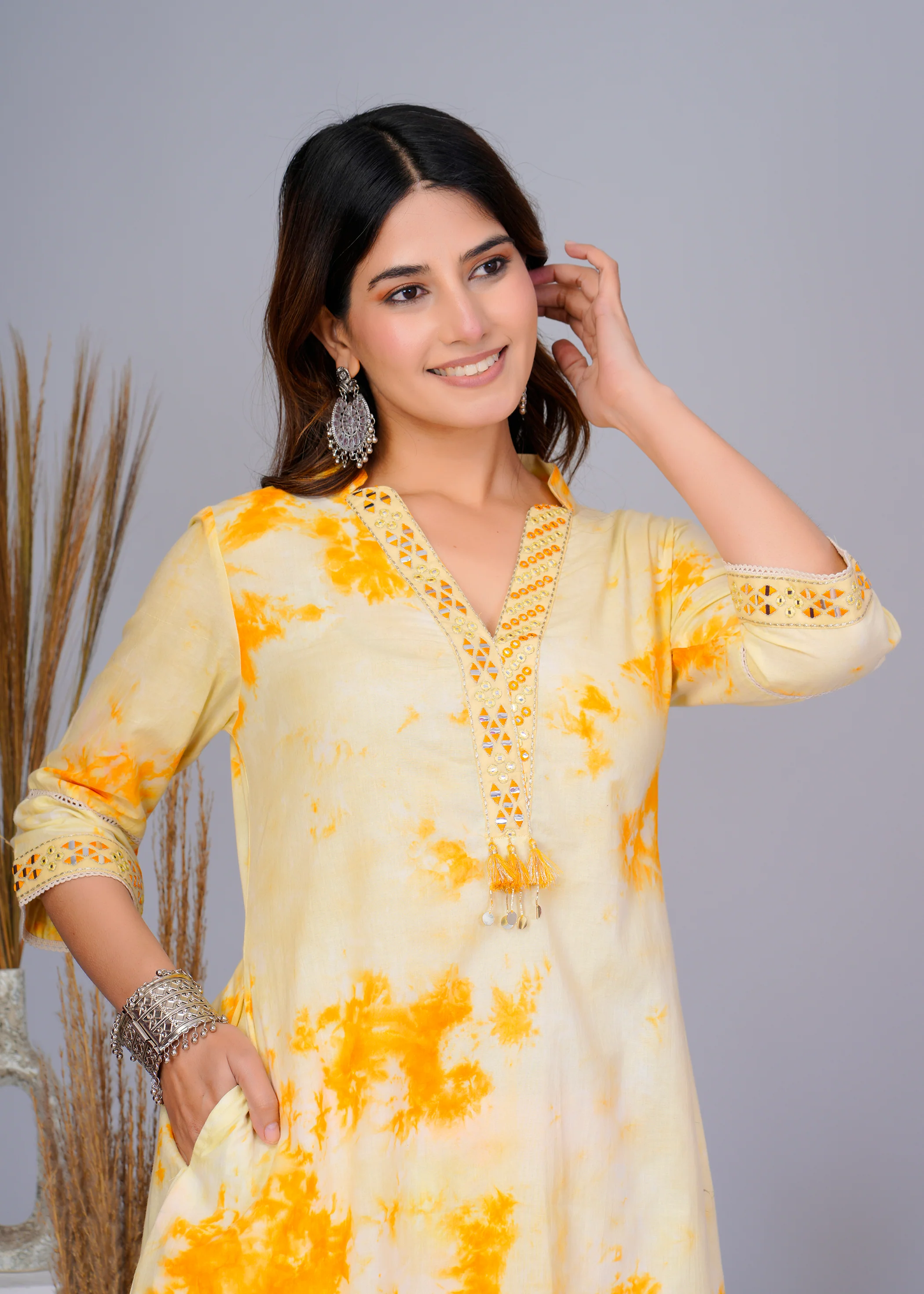 Tanvi Amber Cotton Co-ord Set - Image 2