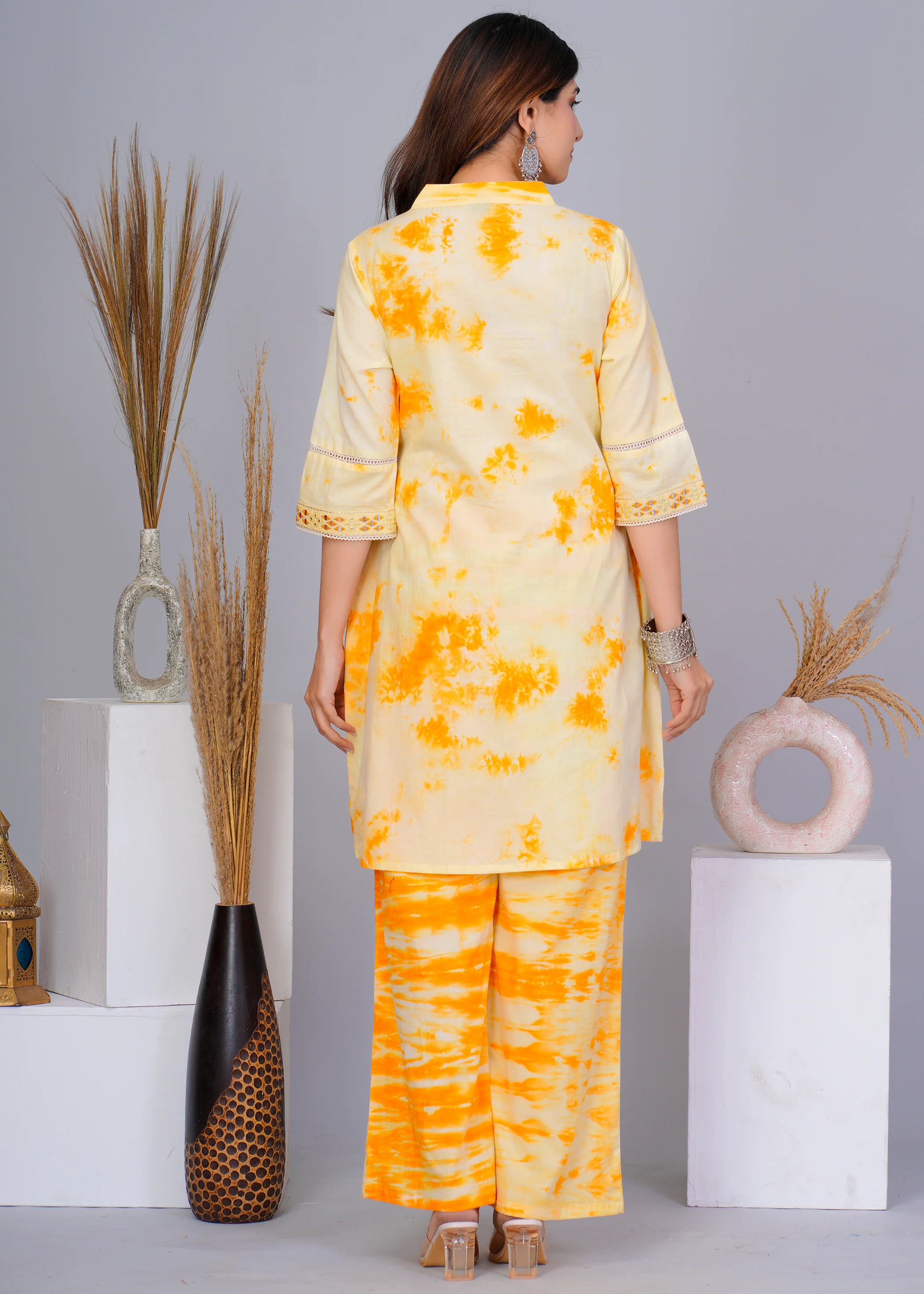 Tanvi Amber Cotton Co-ord Set - Image 5