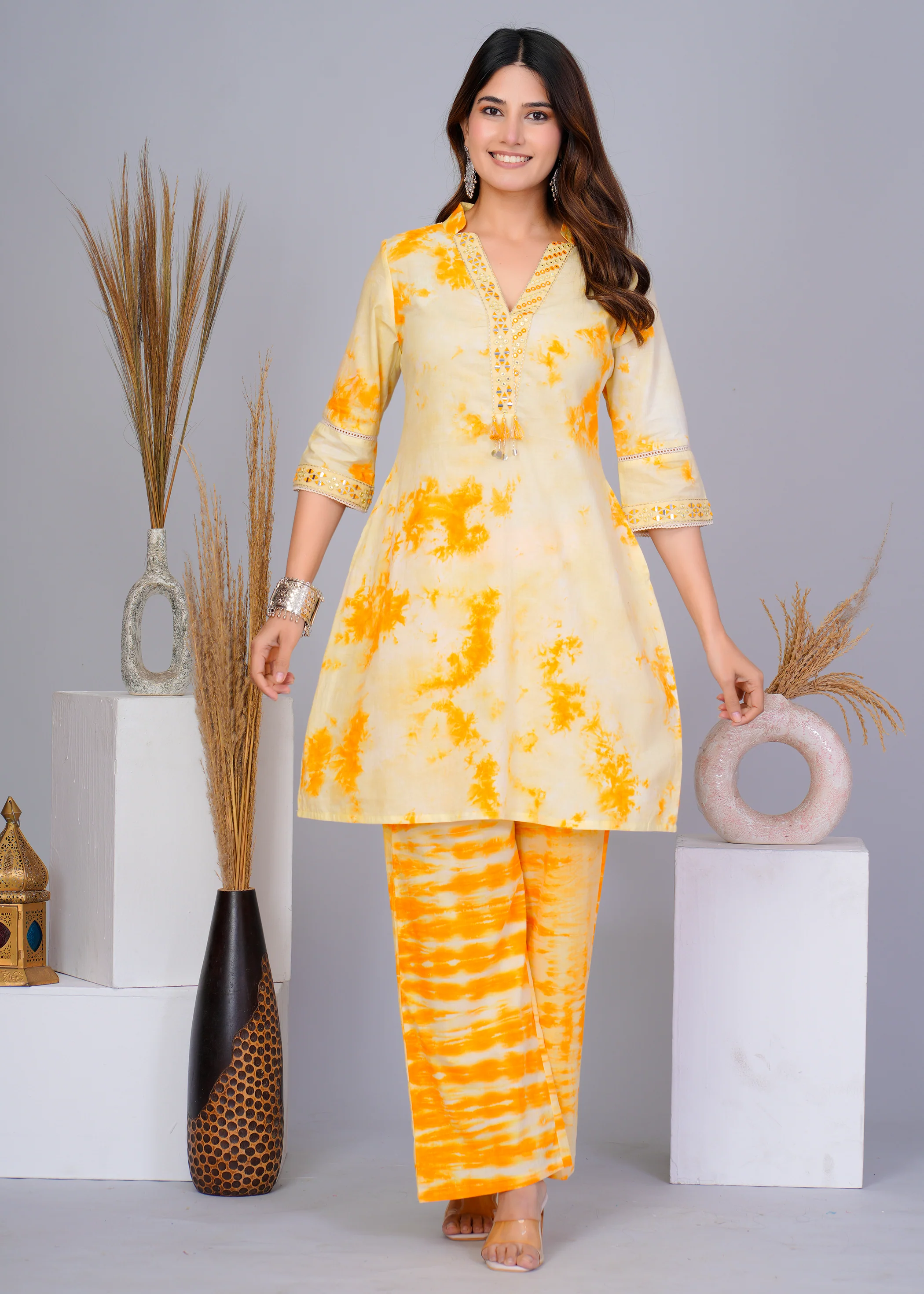 Tanvi Amber Cotton Co-ord Set - Image 6