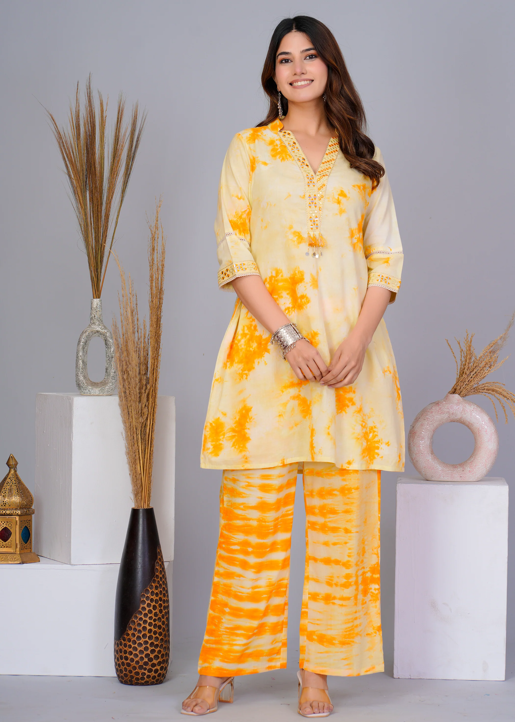 Tanvi Amber Cotton Co-ord Set - Image 8
