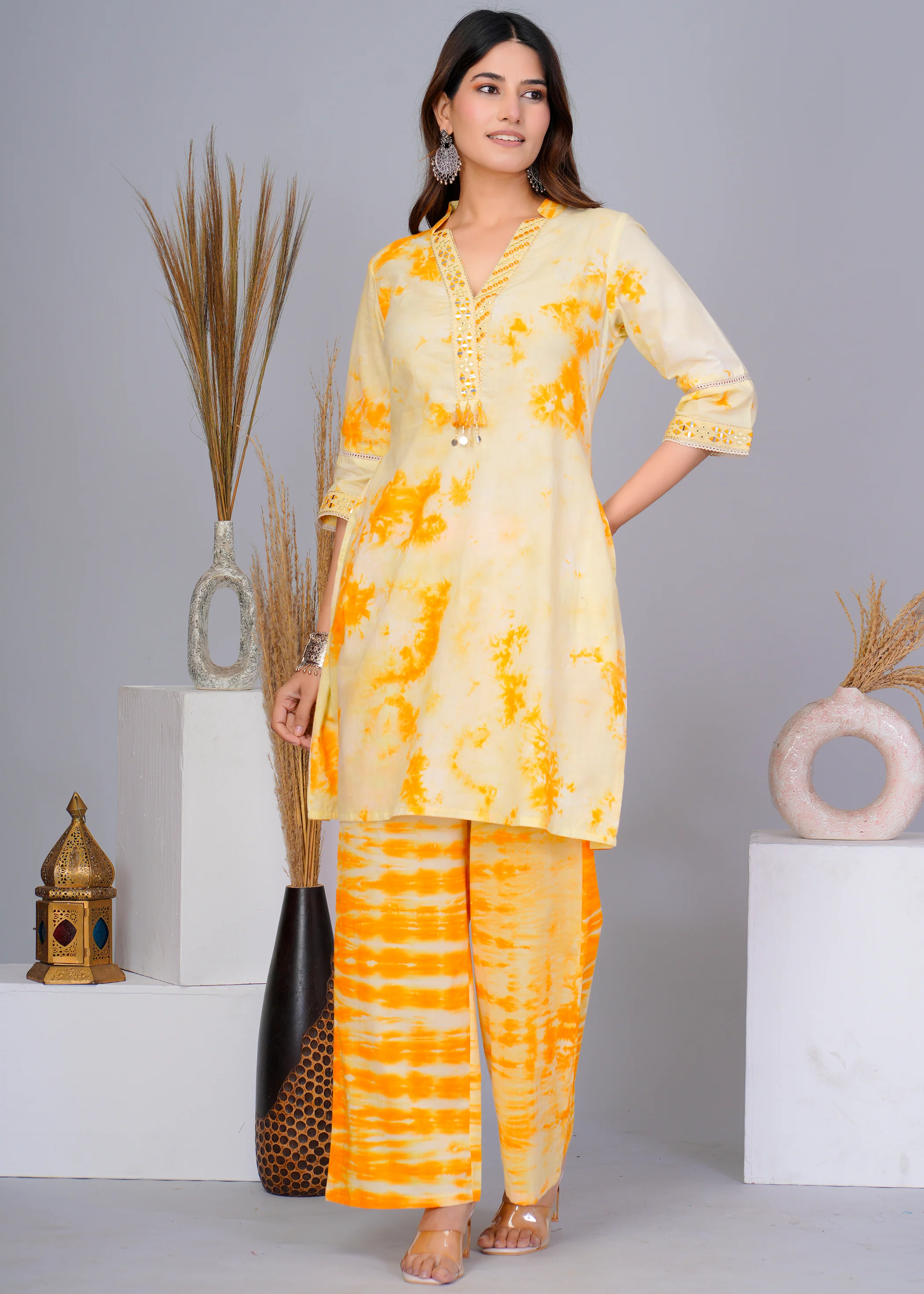 Tanvi Amber Cotton Co-ord Set - Image 9