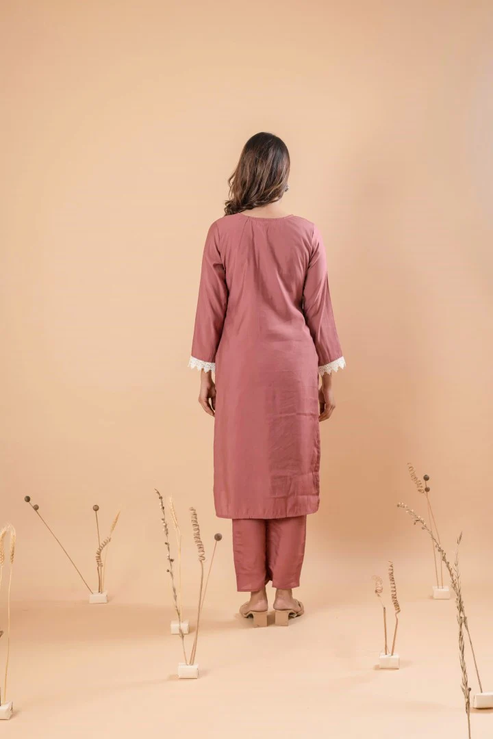 MUDRA RAISIN EMBROIDERY SUIT SET - Image 6