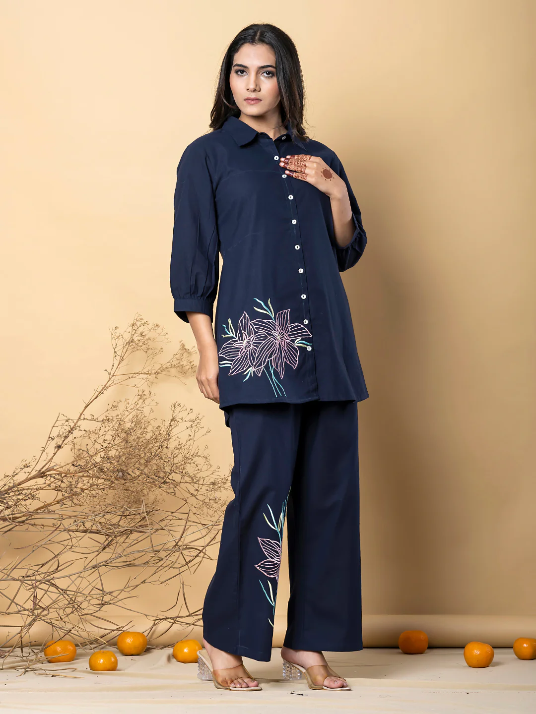 Tripti Lapis Cotton Co-ord Set - Image 4