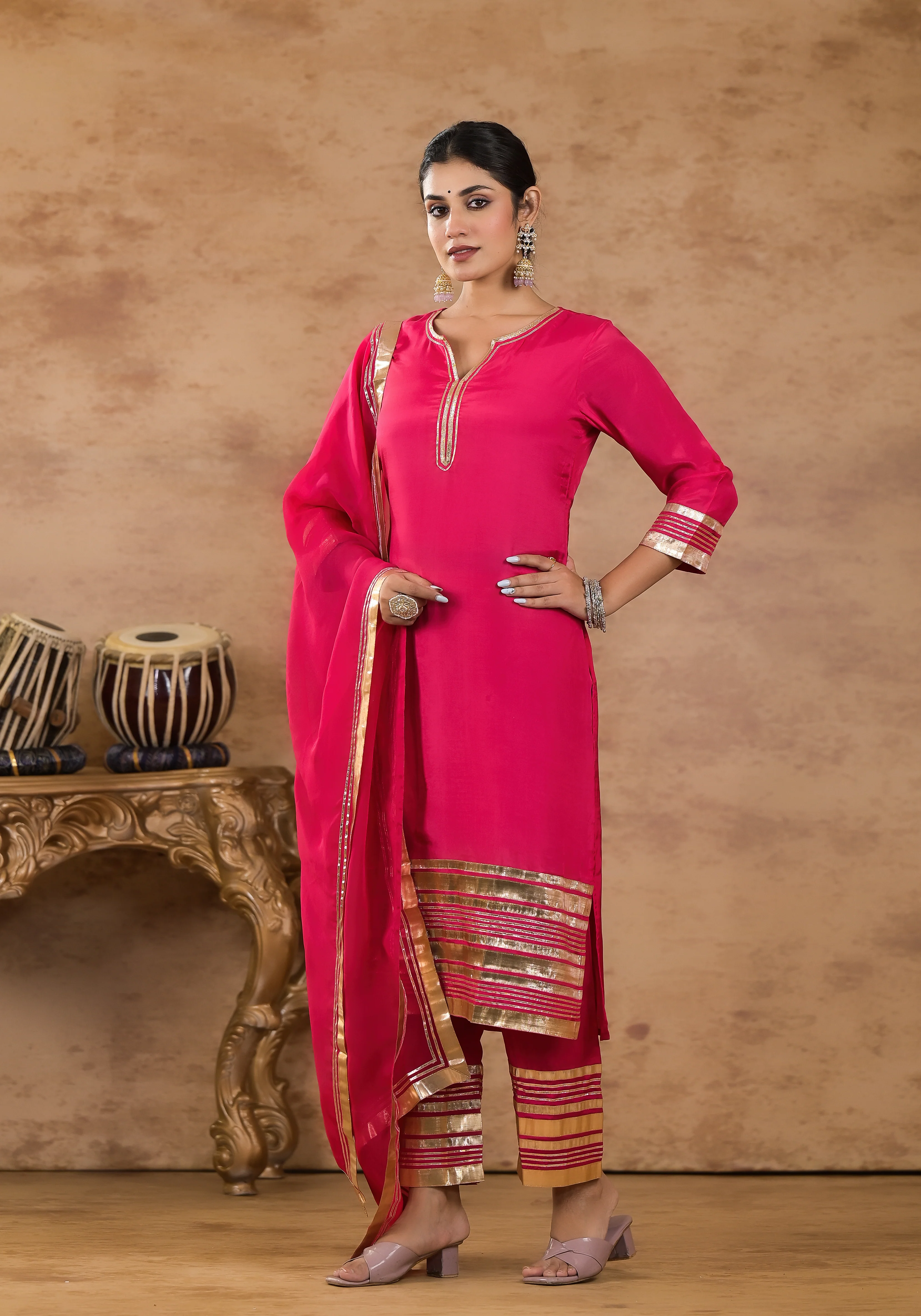 Chanda Candy Full Work Suit Set - Image 7