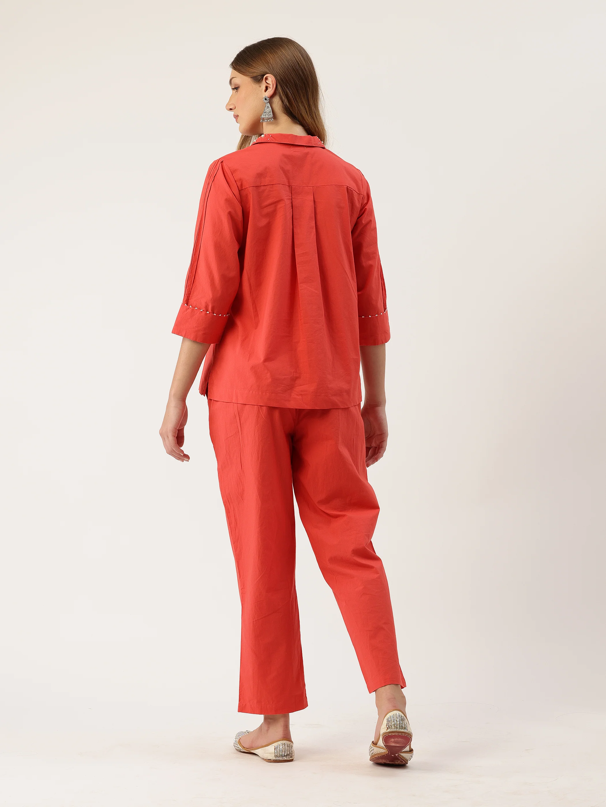 Sahiba tomato Co-ord Set - Image 2