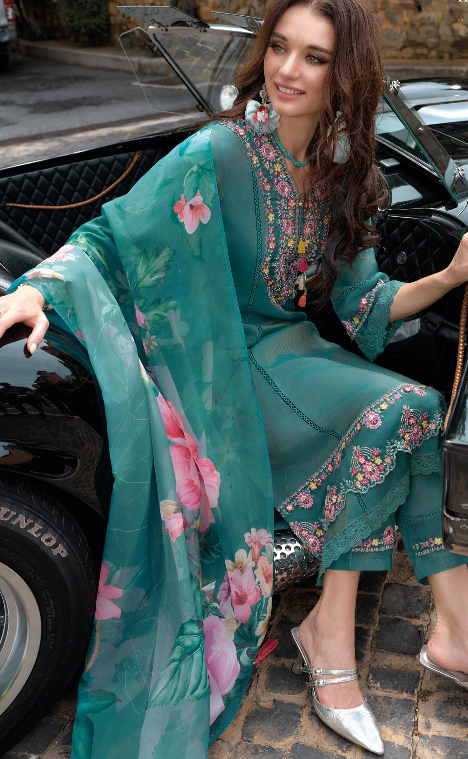 Tuba Teal Full Work Heavy Suit Set - Image 2