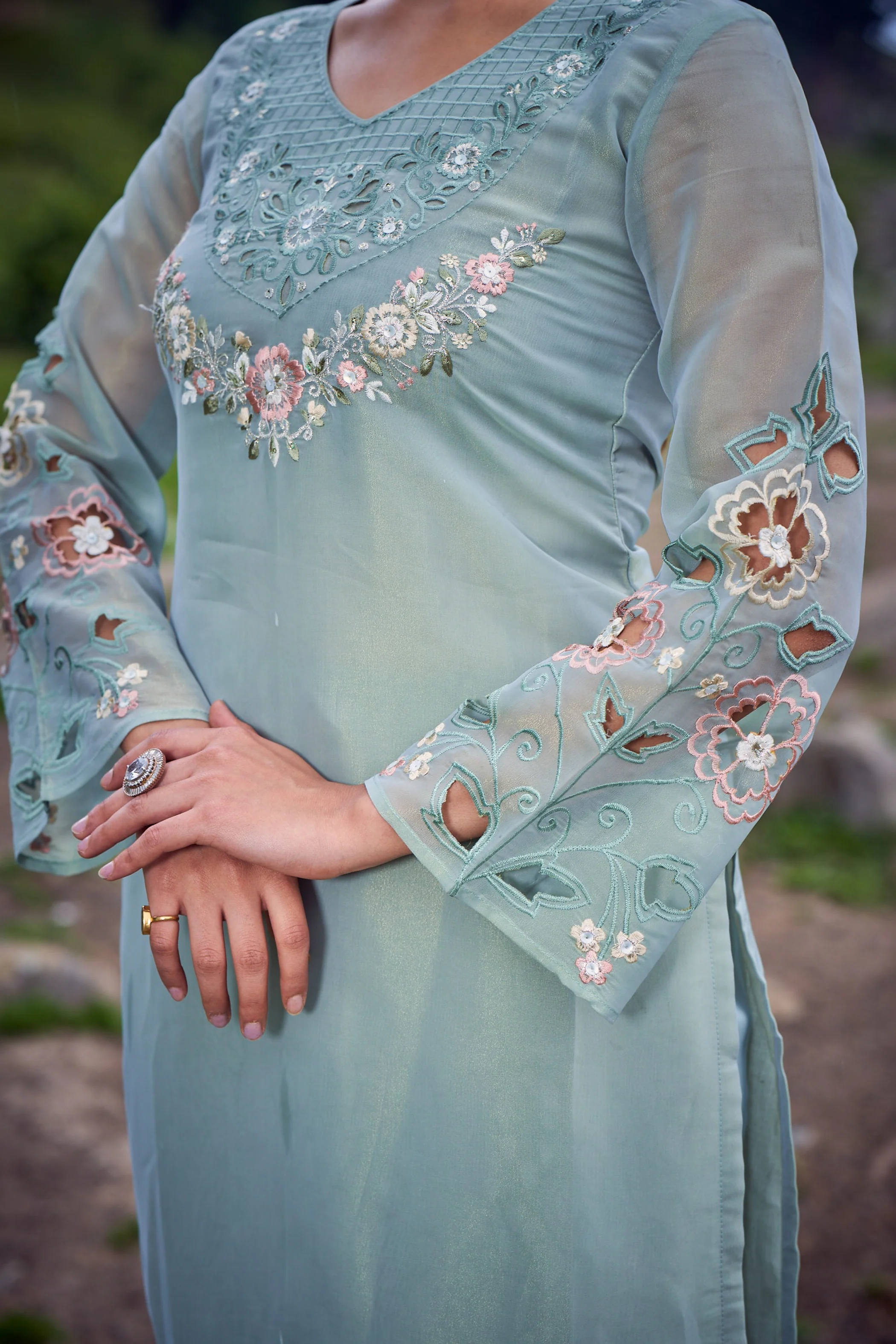 ADRIKA OCEAN FULLL WORK SUIT SET - Image 5