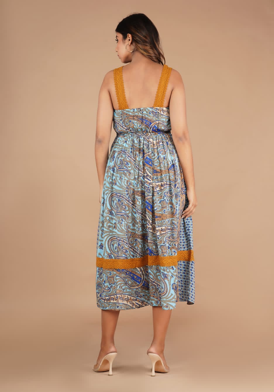 Kerry Printed Muslin Dress - Image 4
