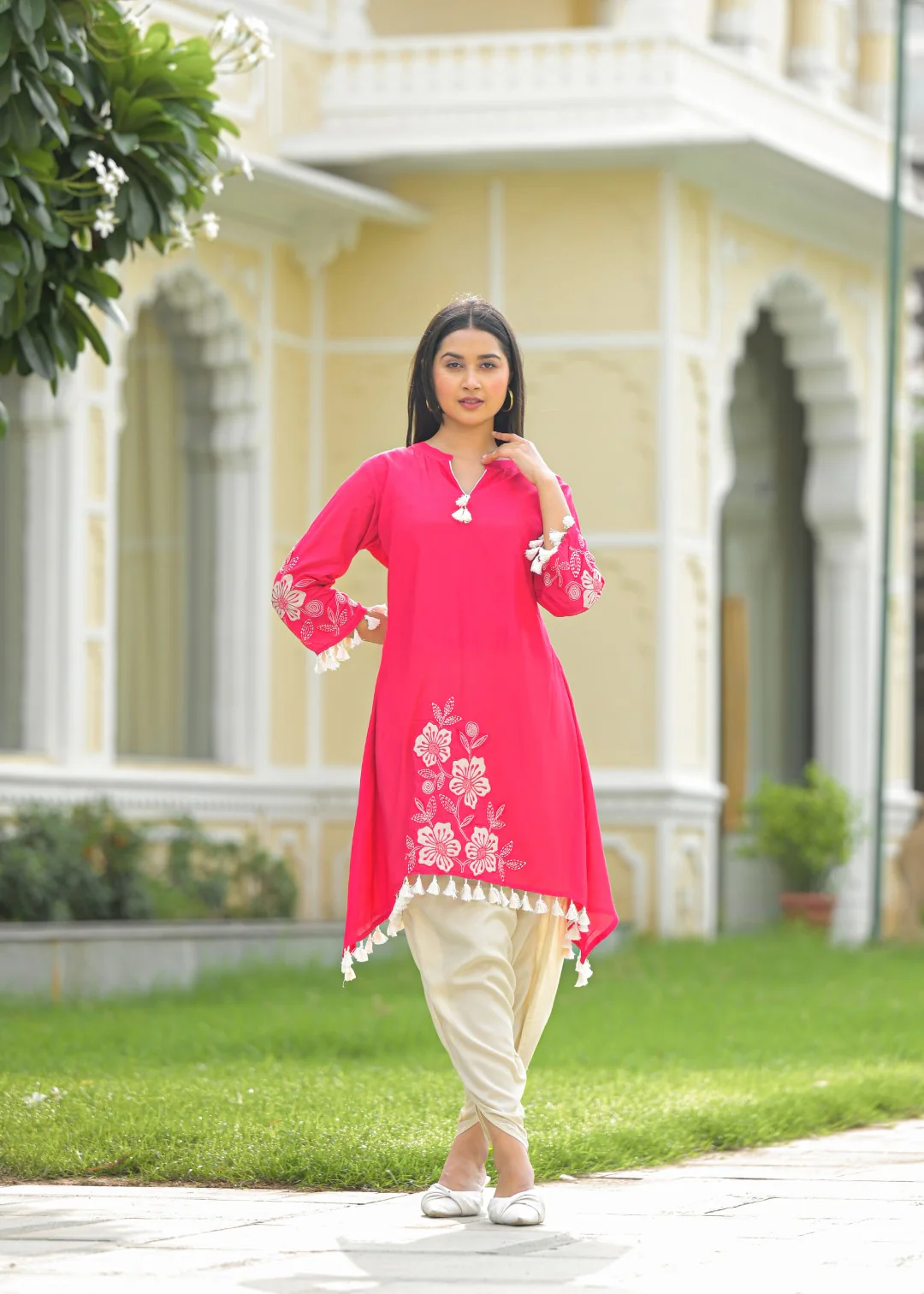 Kara cameo embroidery co-ord set - Image 11