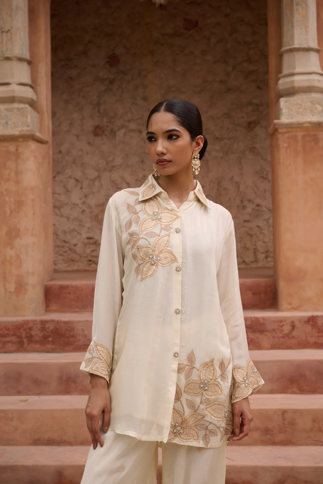 Sangini Dove Work Premium Co-ord Set - Image 13