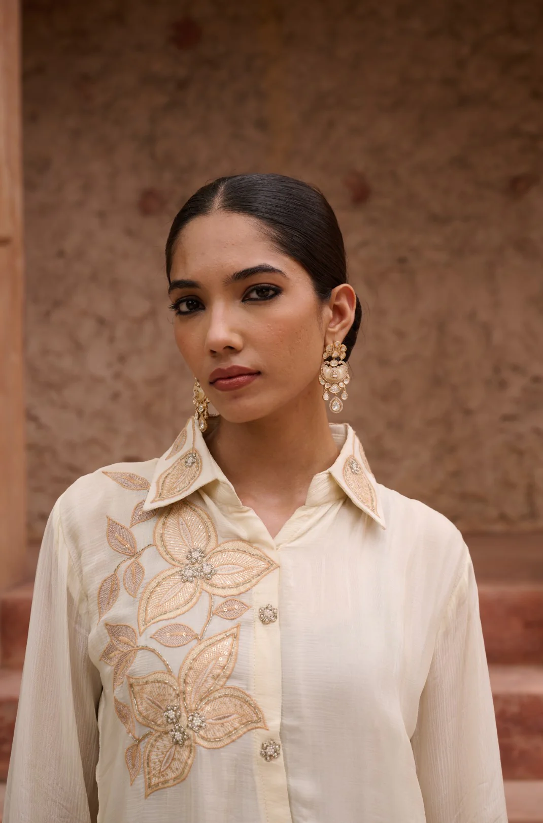 Sangini Dove Work Premium Co-ord Set - Image 18