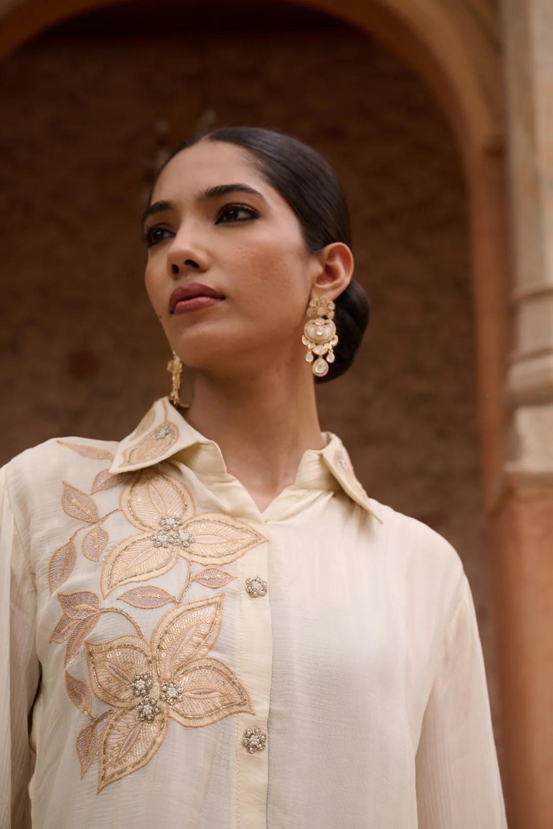 Sangini Dove Work Premium Co-ord Set - Image 19