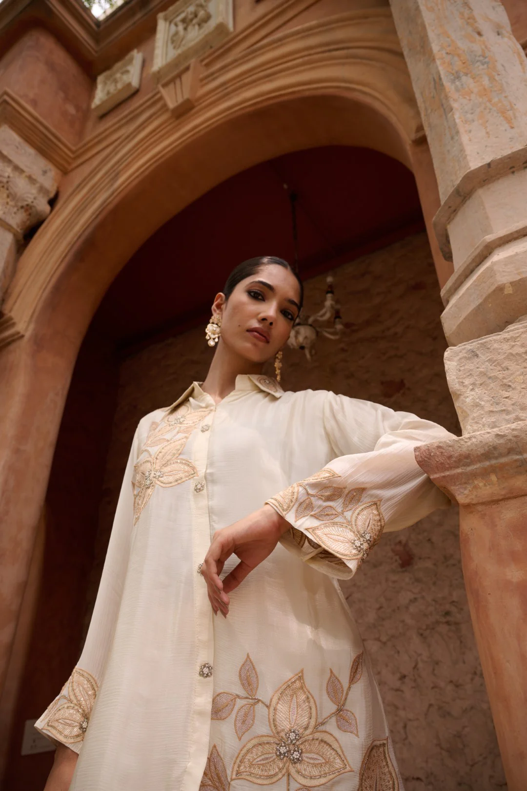 Sangini Dove Work Premium Co-ord Set - Image 22