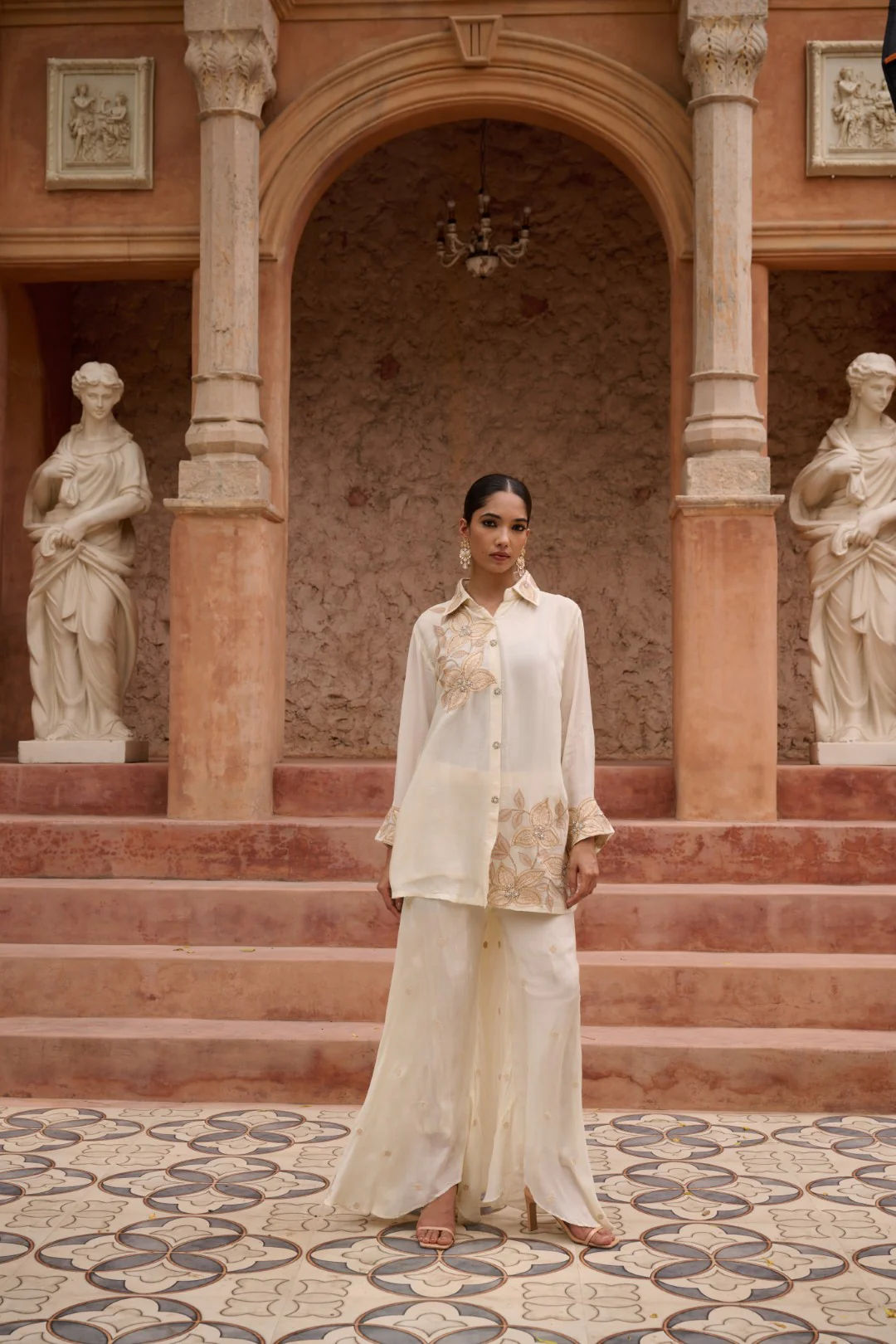 Sangini Dove Work Premium Co-ord Set - Image 23