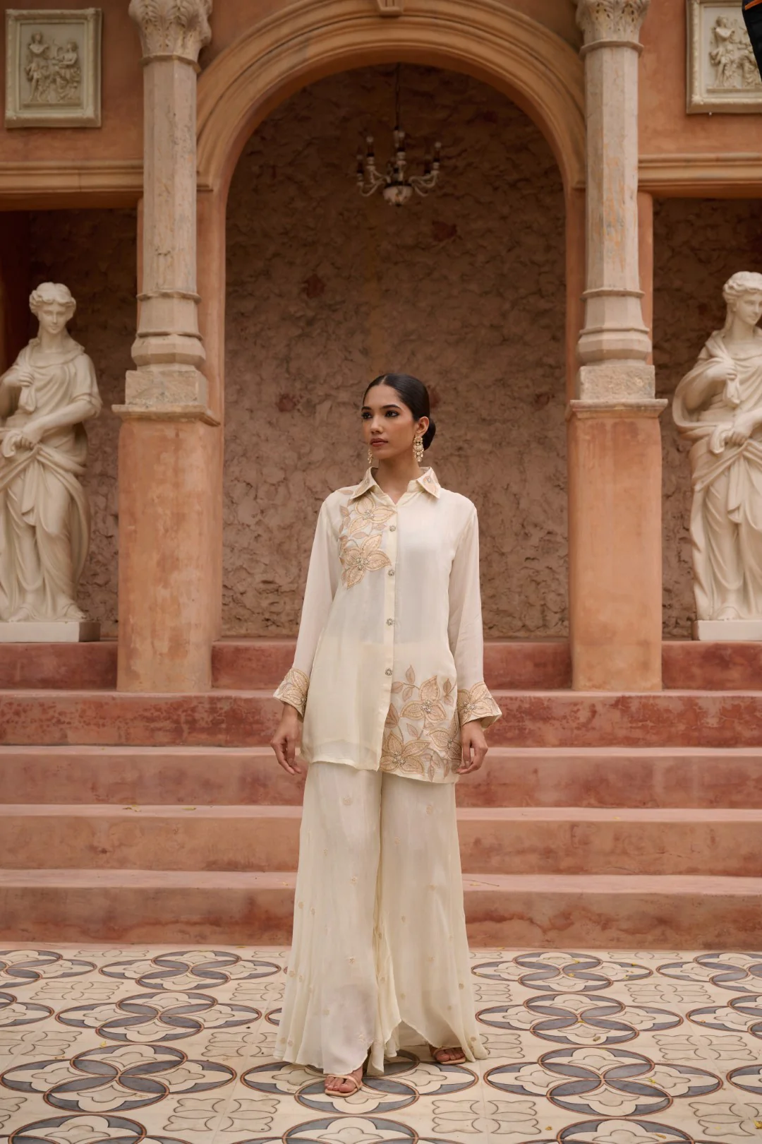 Sangini Dove Work Premium Co-ord Set - Image 5