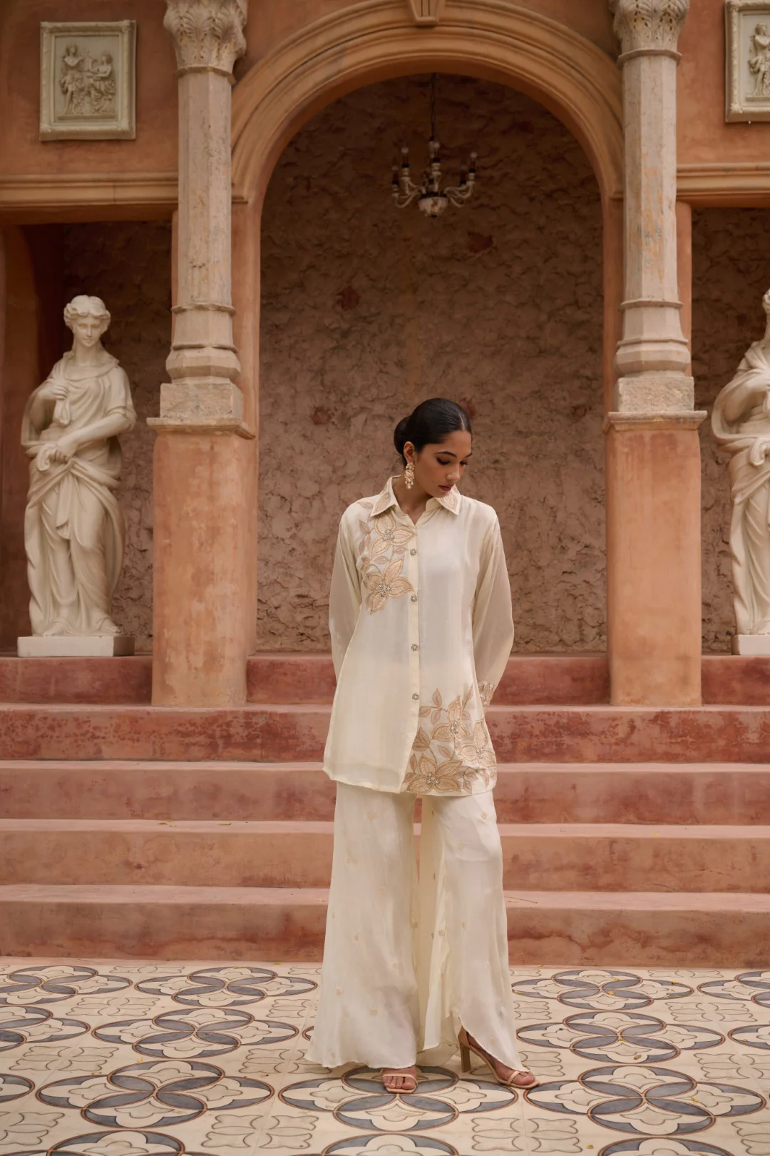 Sangini Dove Work Premium Co-ord Set - Image 8