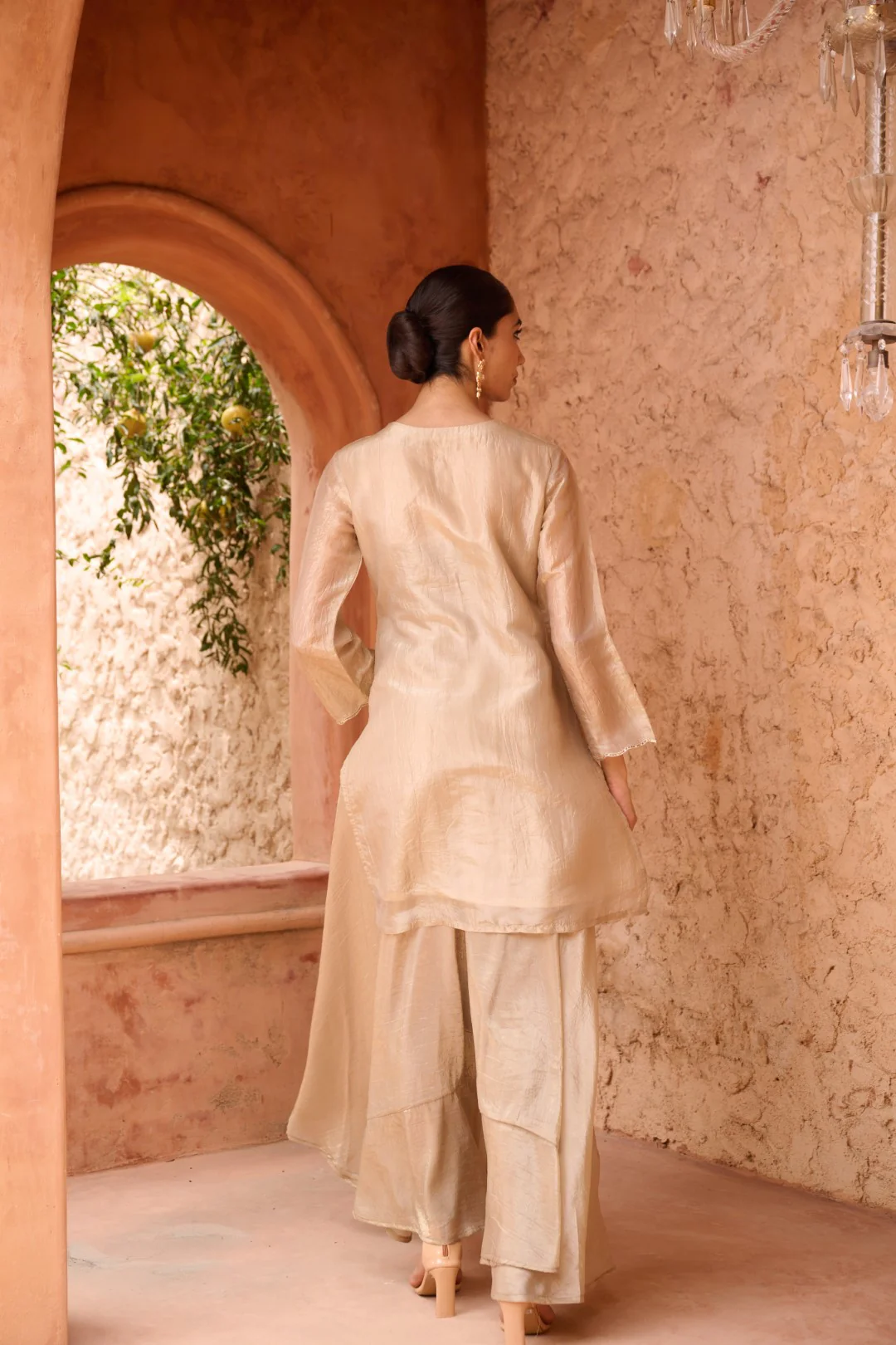 Sangini gold full work premium suit set - Image 10