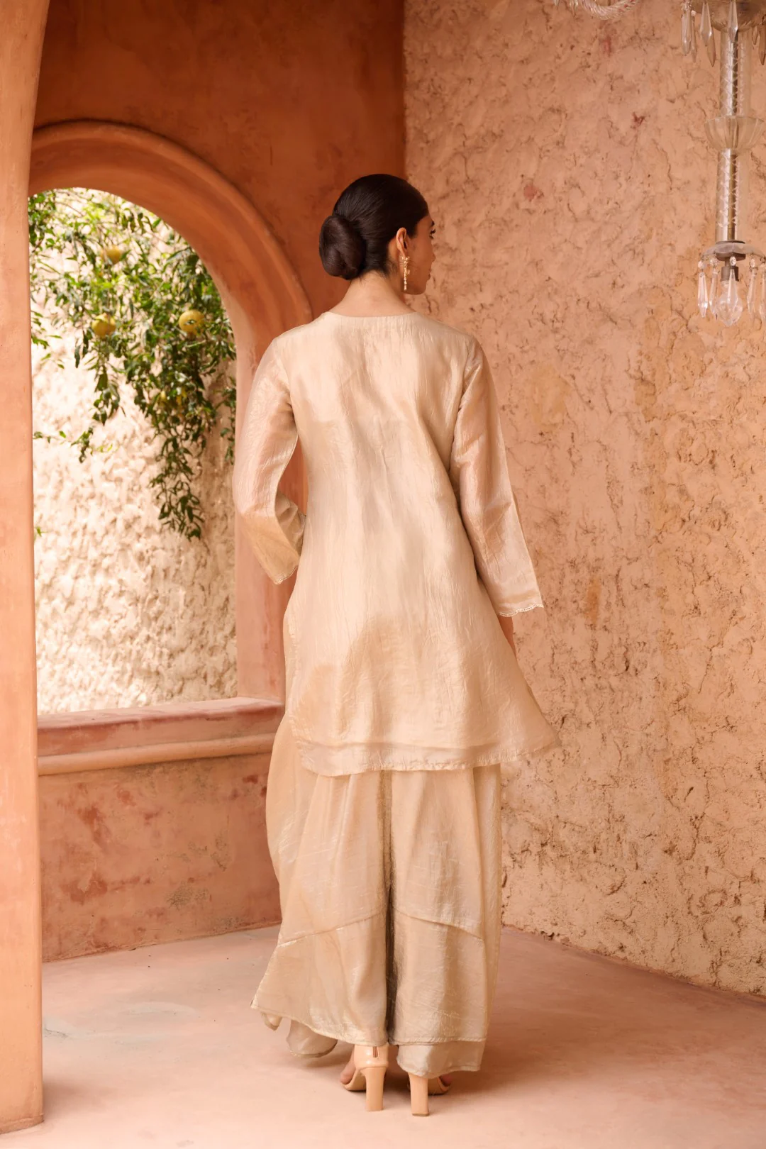 Sangini gold full work premium suit set - Image 11