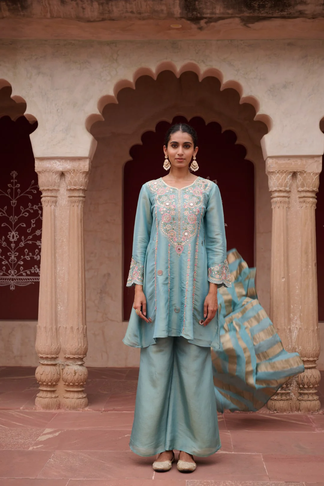Sangini Spruce full work premium suit set - Image 18